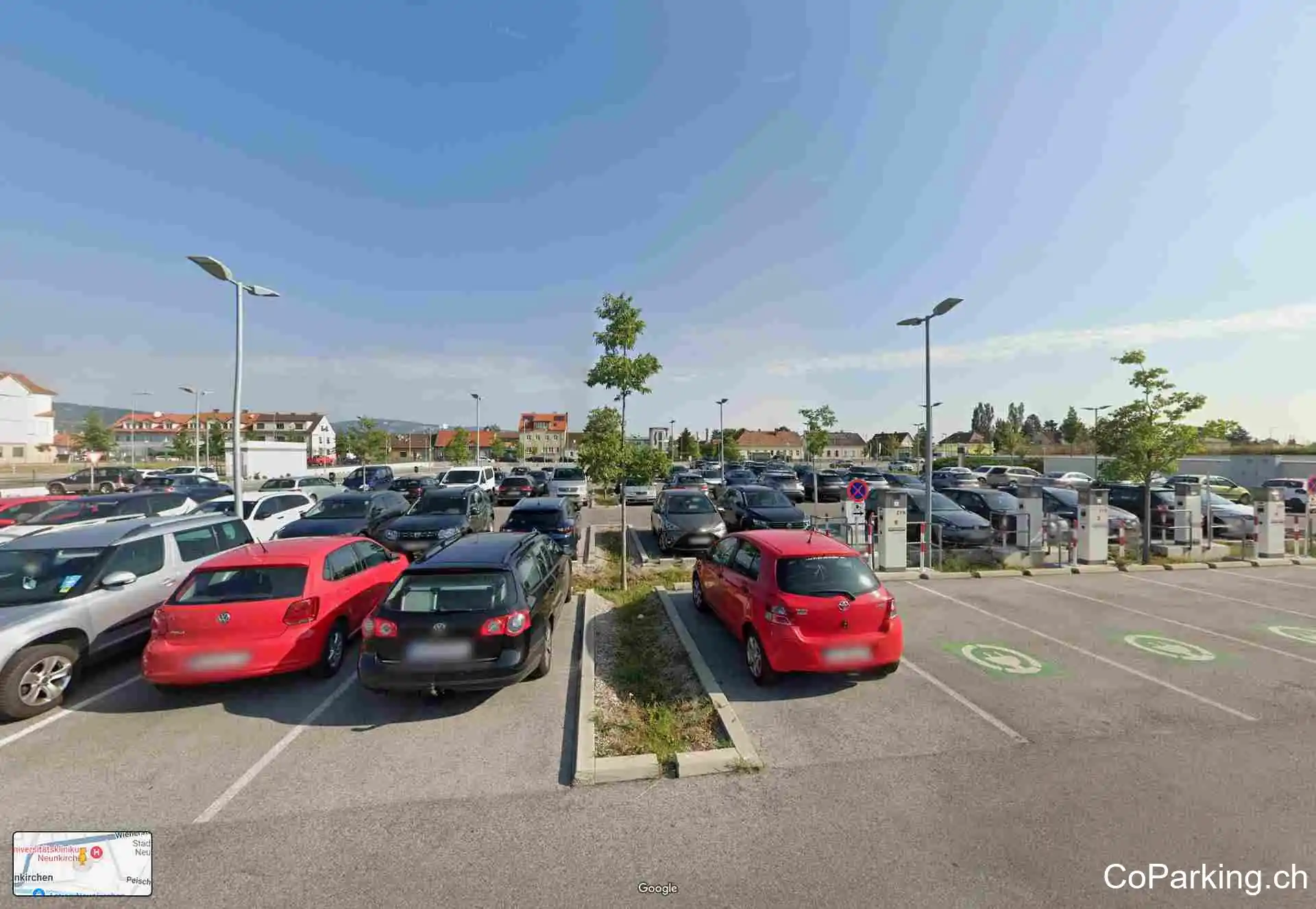 Parkplatz Landesklinikum Neunkirchen