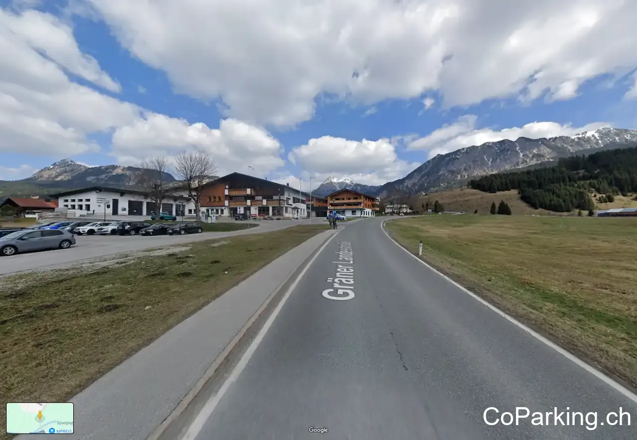Öffentlicher Parkplatz (Gebühr)