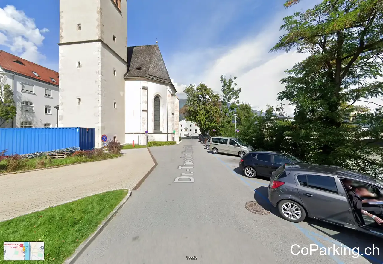 Krankenhaus Parkplatz