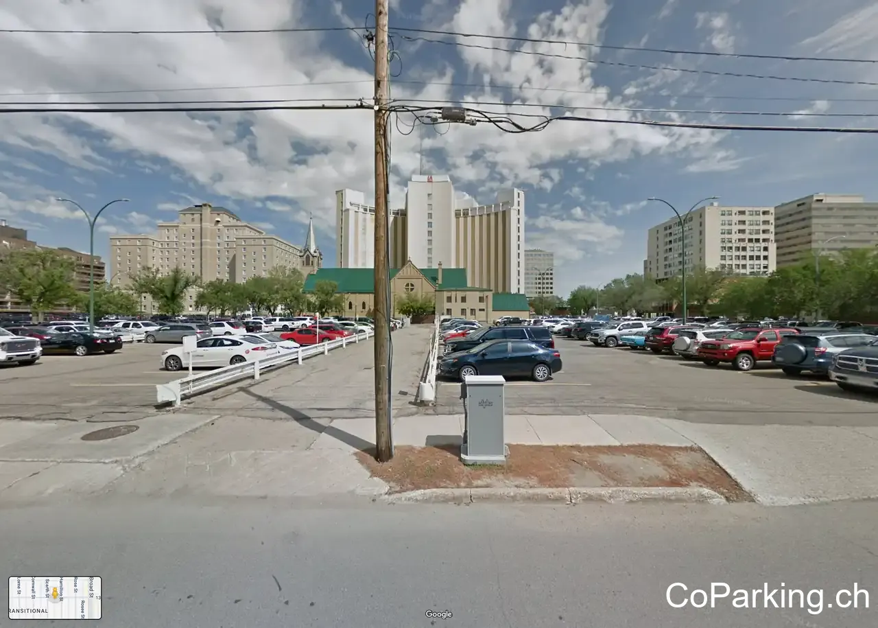SaskPower Main Parking Lot (Public Parking after M-F 6:00pm and Sat/Sun)