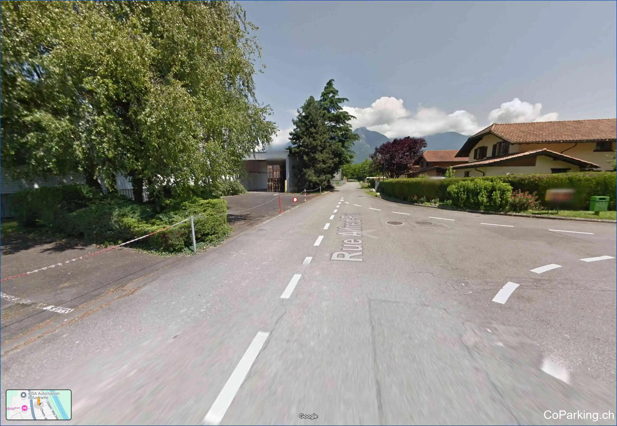 Avenue de Savoie, Vouvry 1896