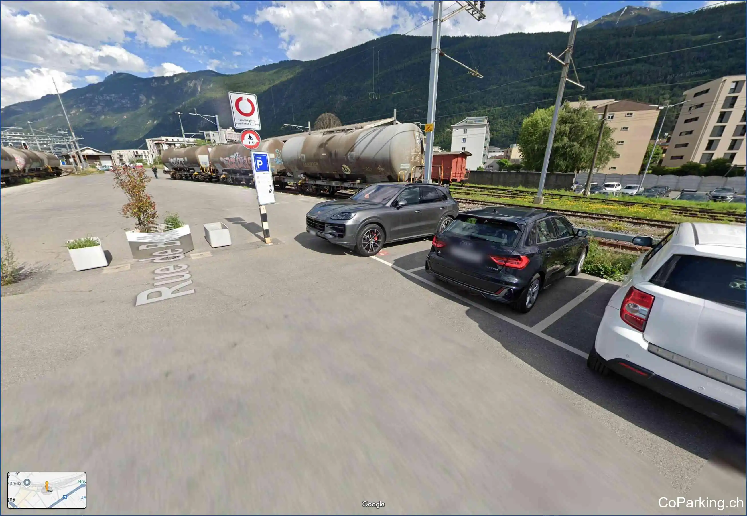 Rue d’Aoste, Martigny 1920
