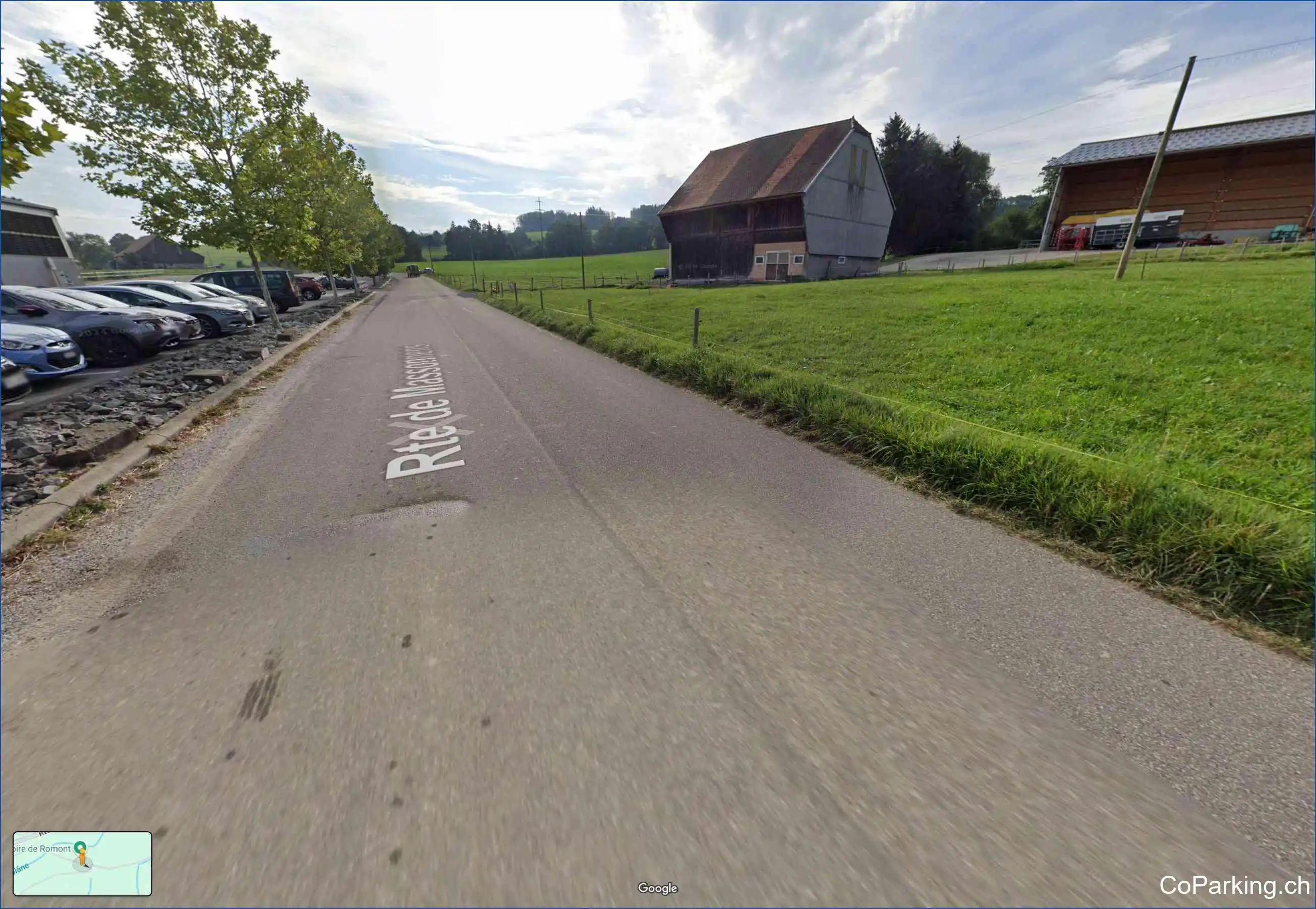 Route de Fribourg, Romont 1680