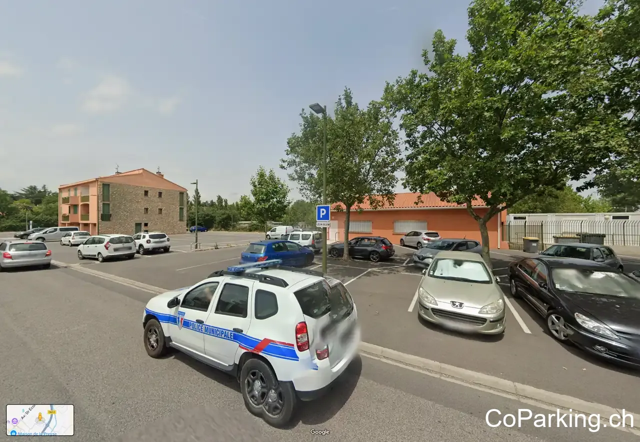 Parking de Léon Blum (gratuit)