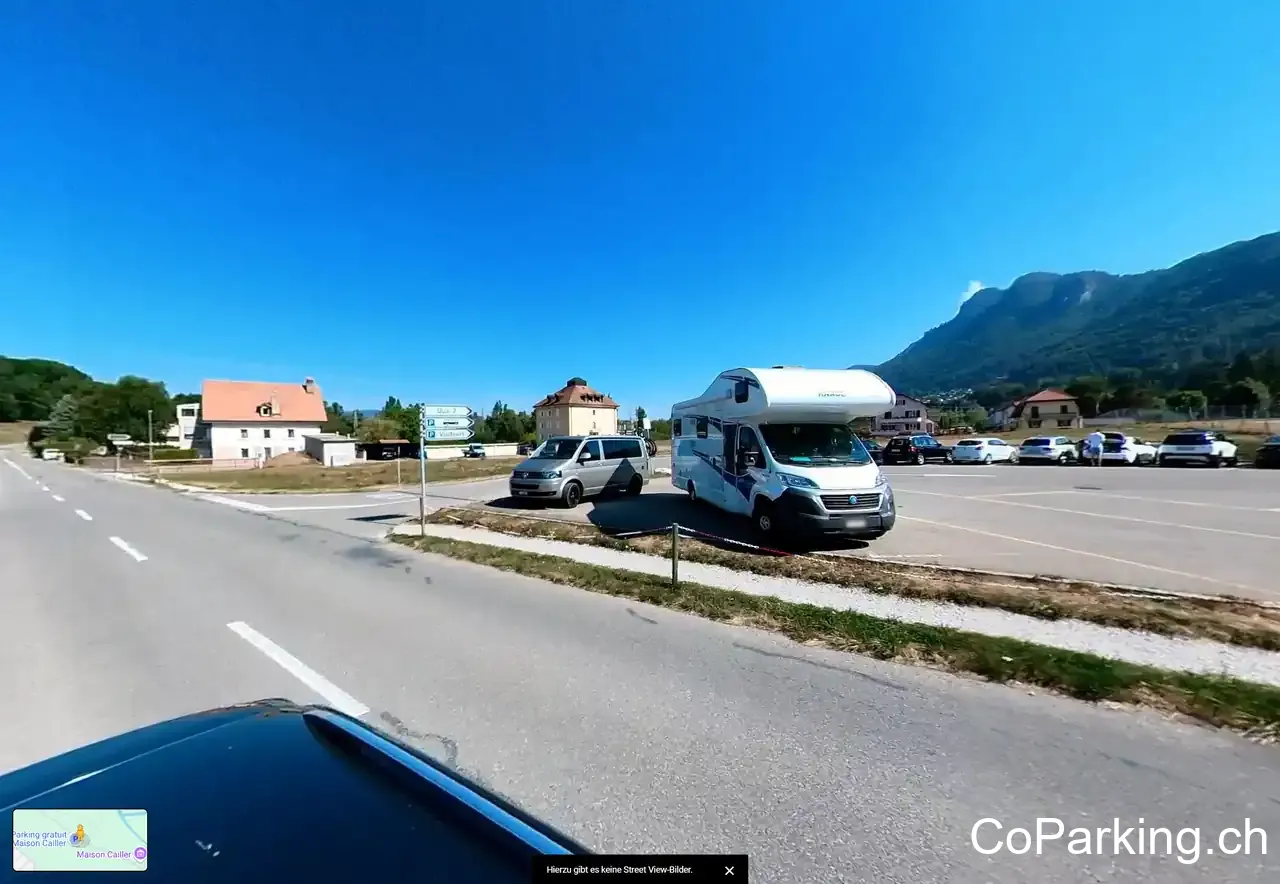 Parking gratuit visiteurs Maison Cailler