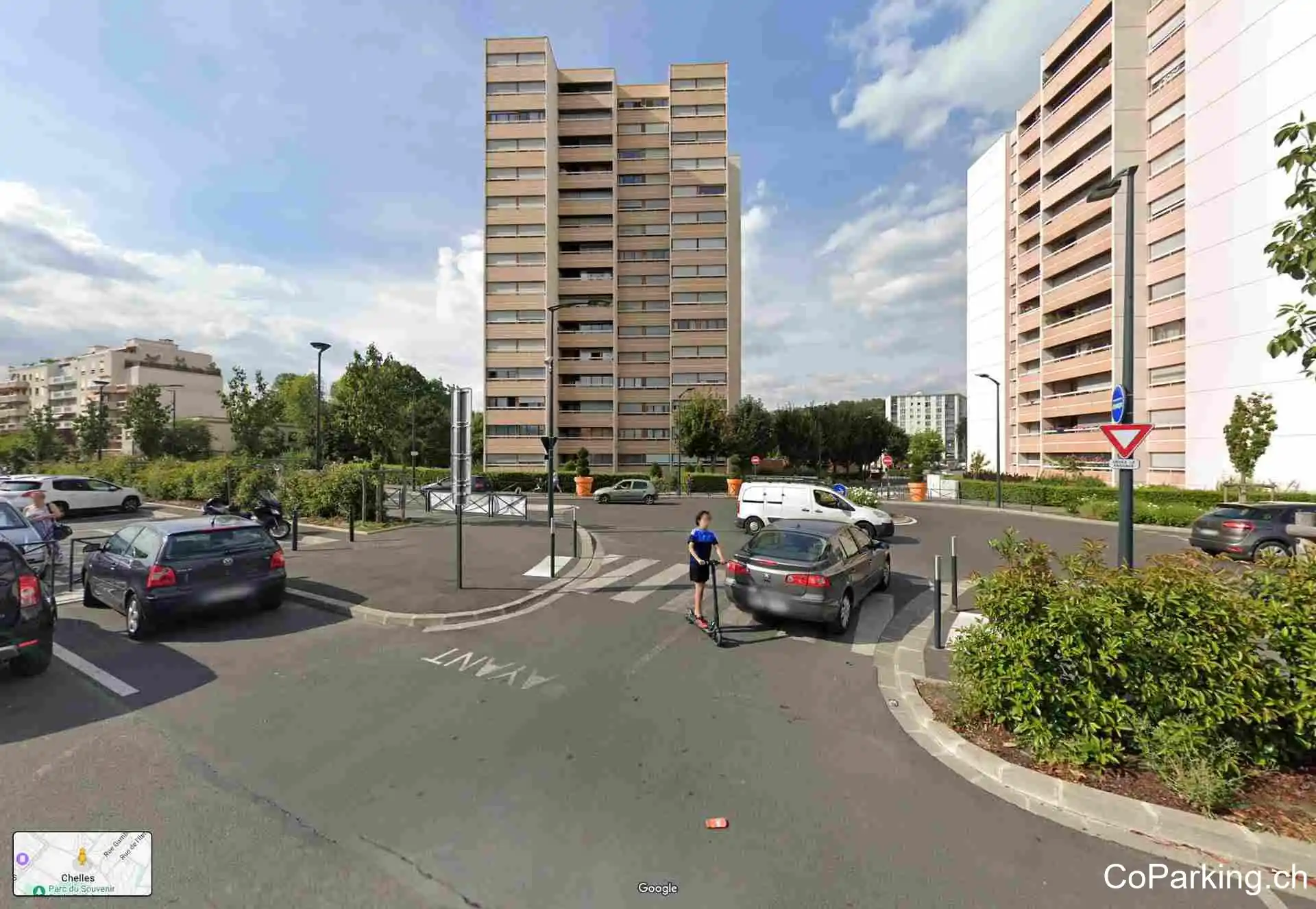Parking de la Mairie de Chelles
