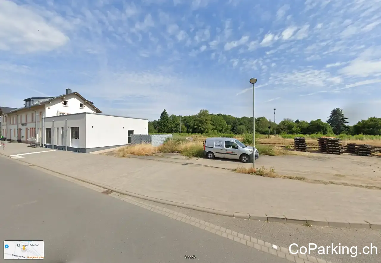 Parkplatz Bahnhof Hungen