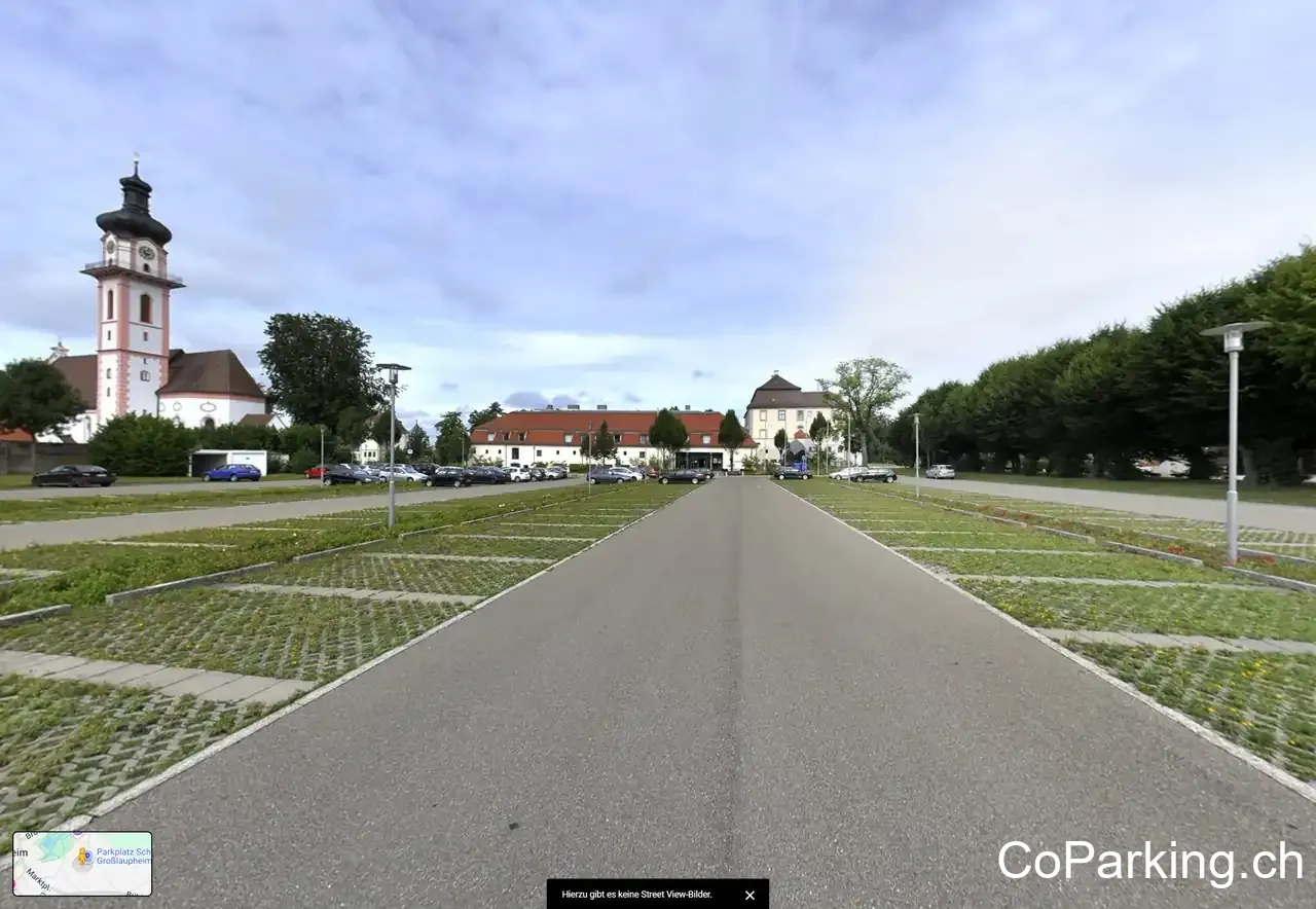 Parkplatz Schloss Großlaupheim