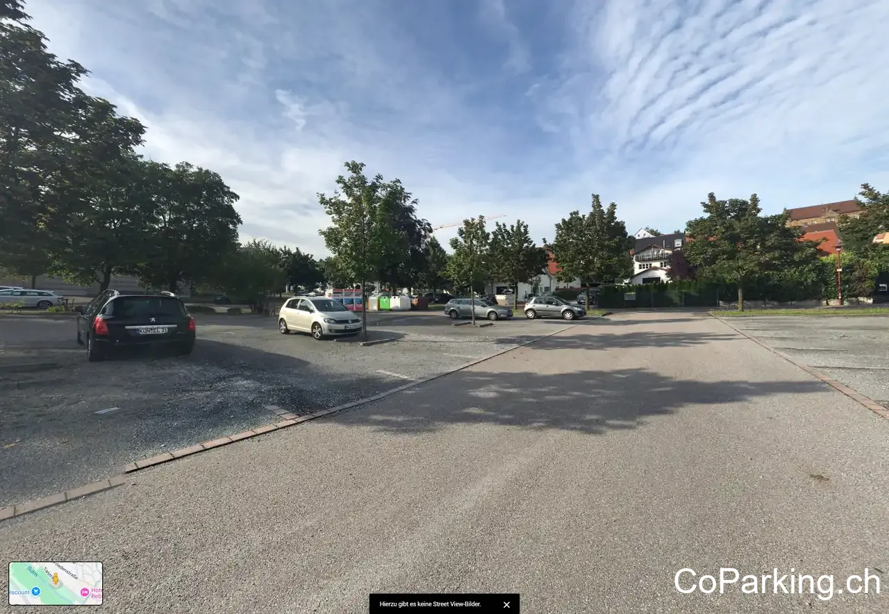 Schotterparkplatz