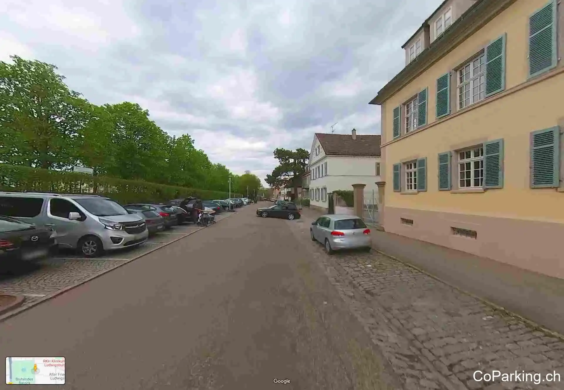 Mömpelgardstraße Parkplatz