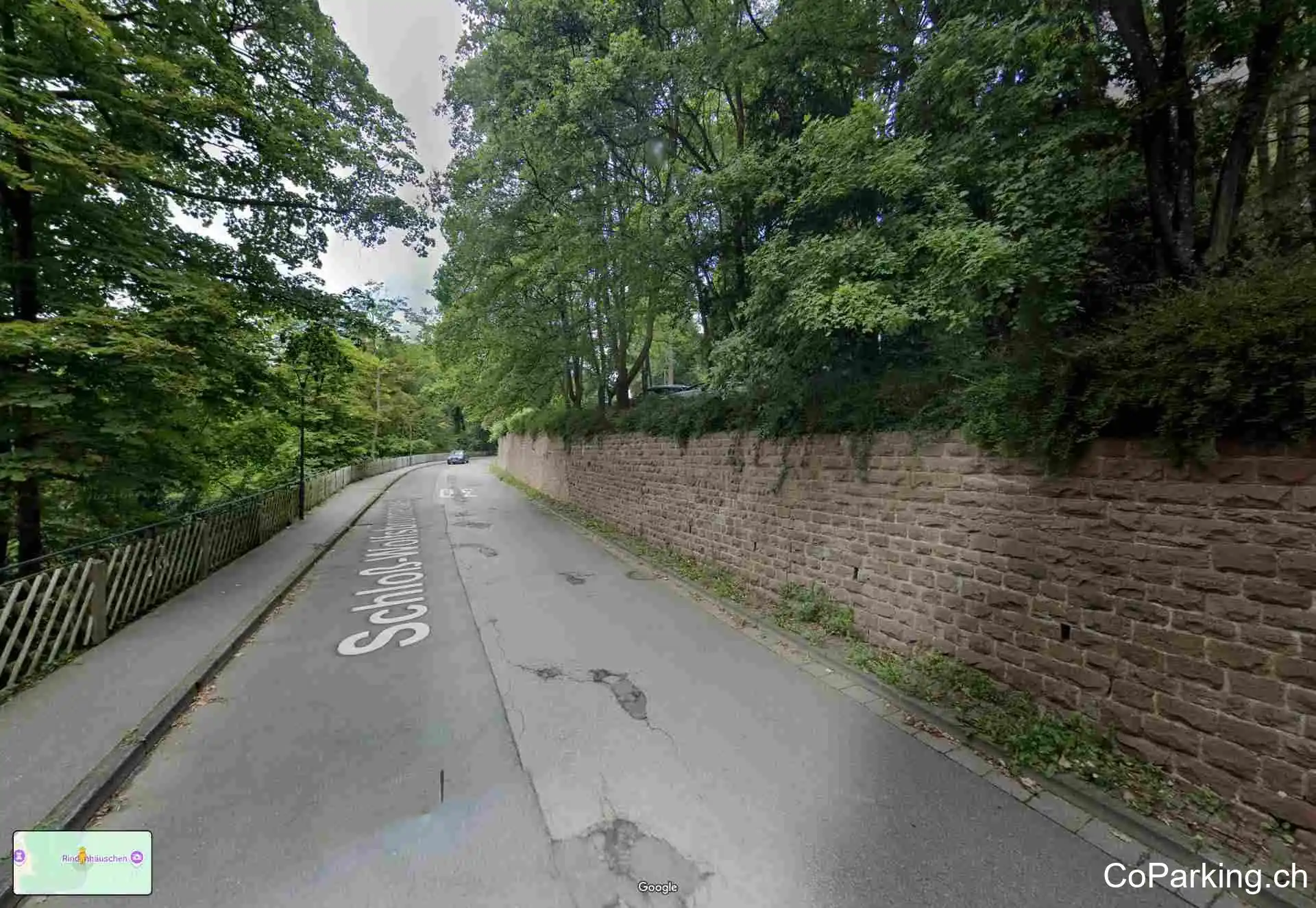 Parkplatz Schloss Heidelberg