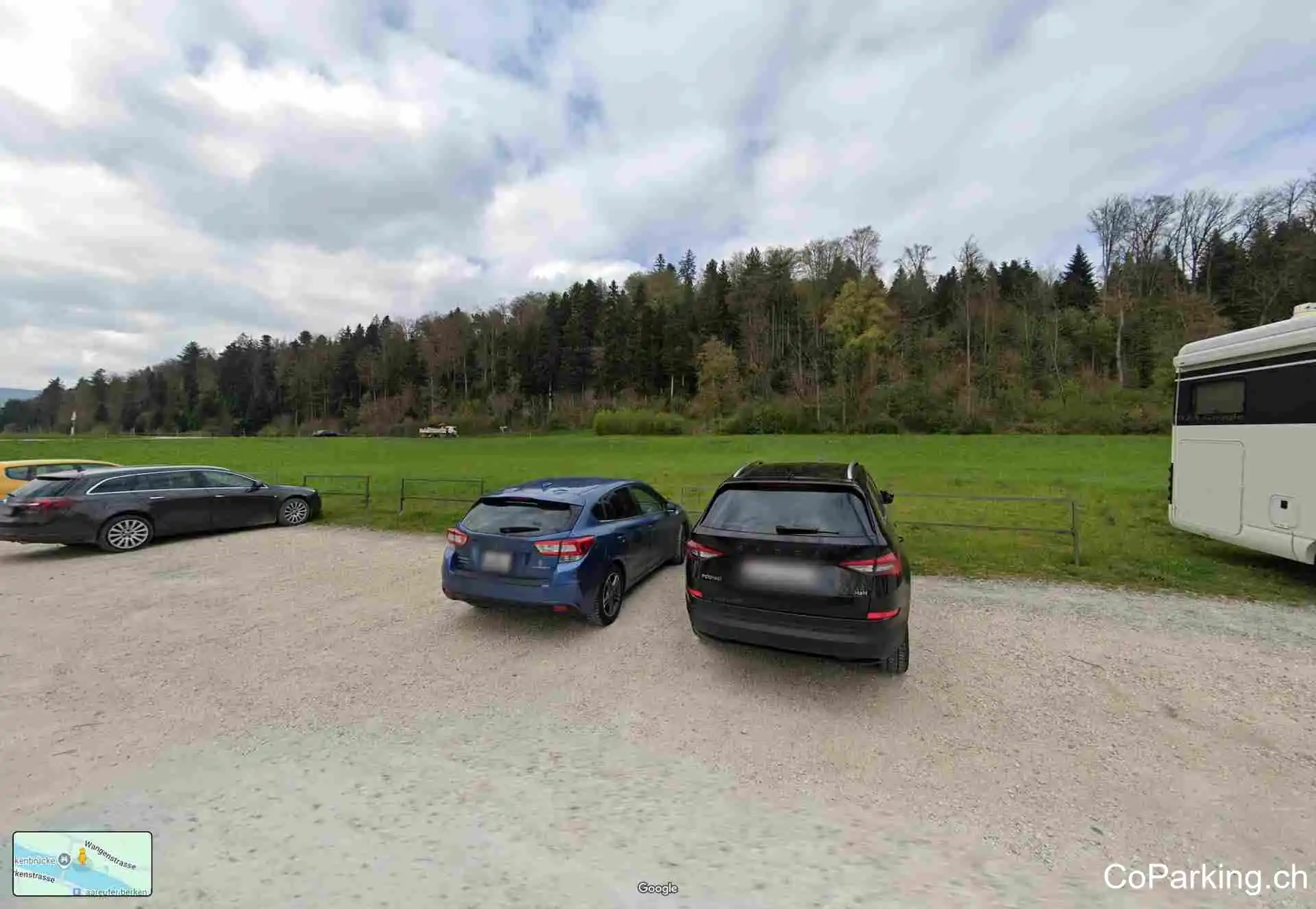 Parkplatz bei Berken