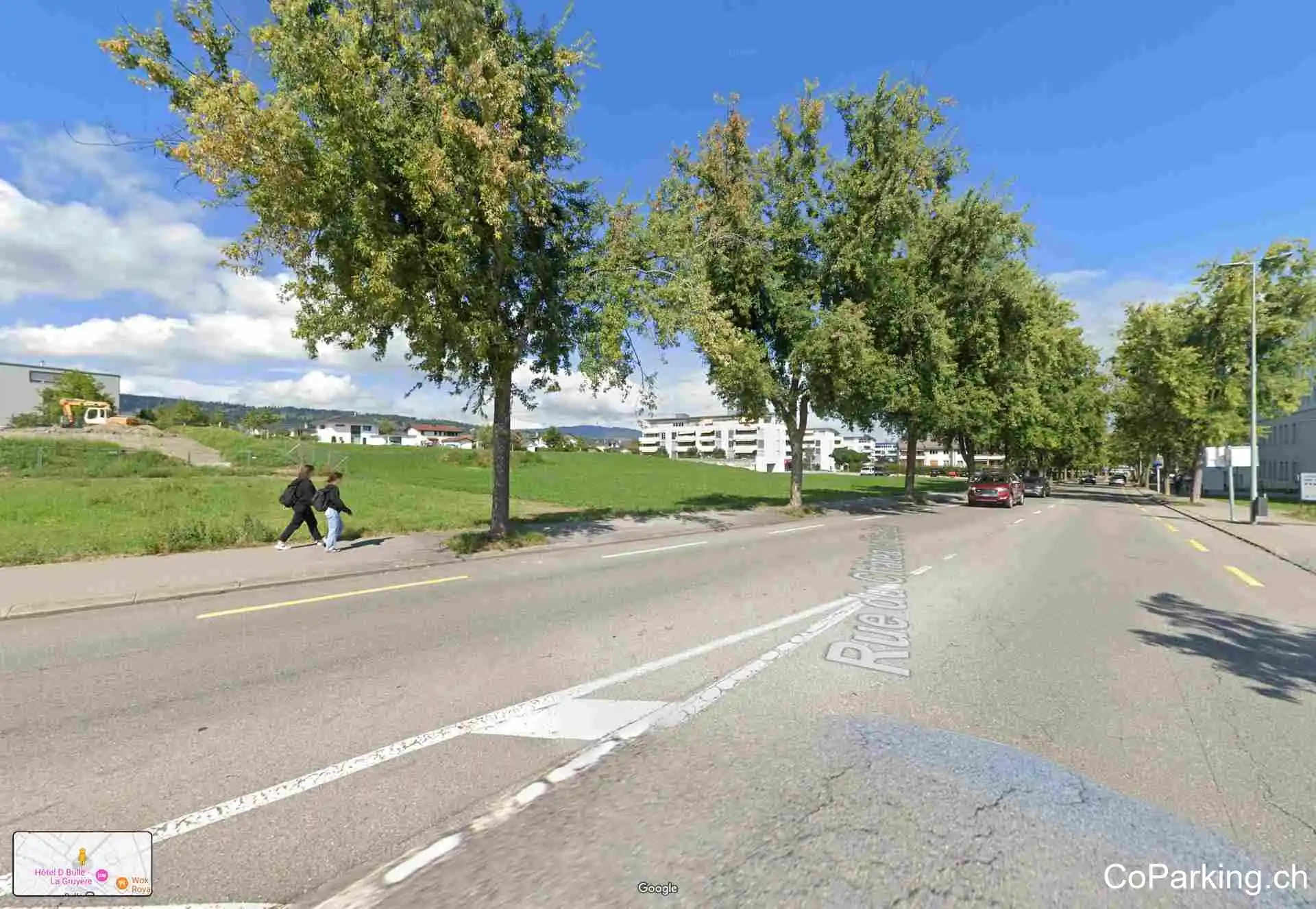 Parking des crêts