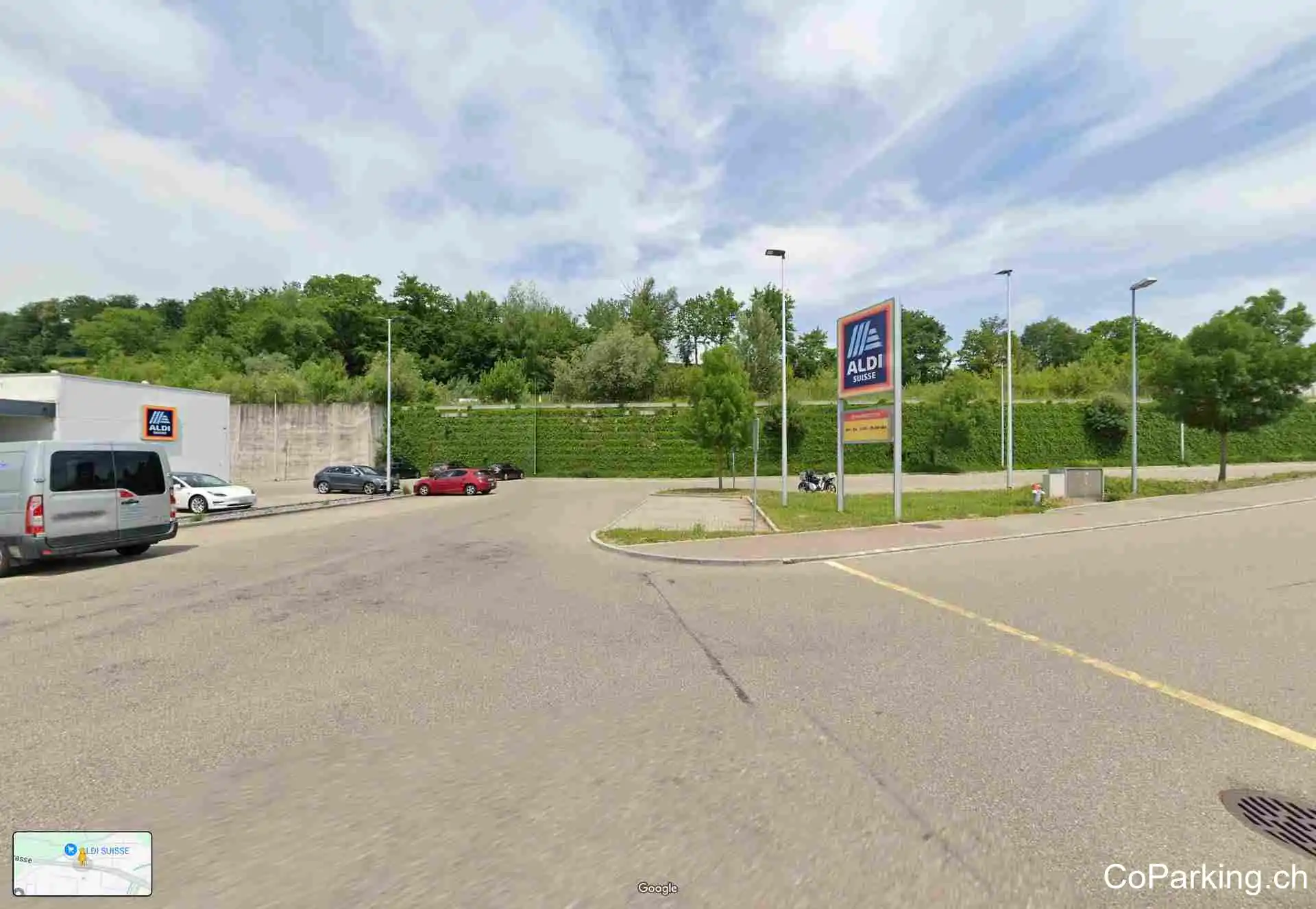 Parkplatz Aldi
