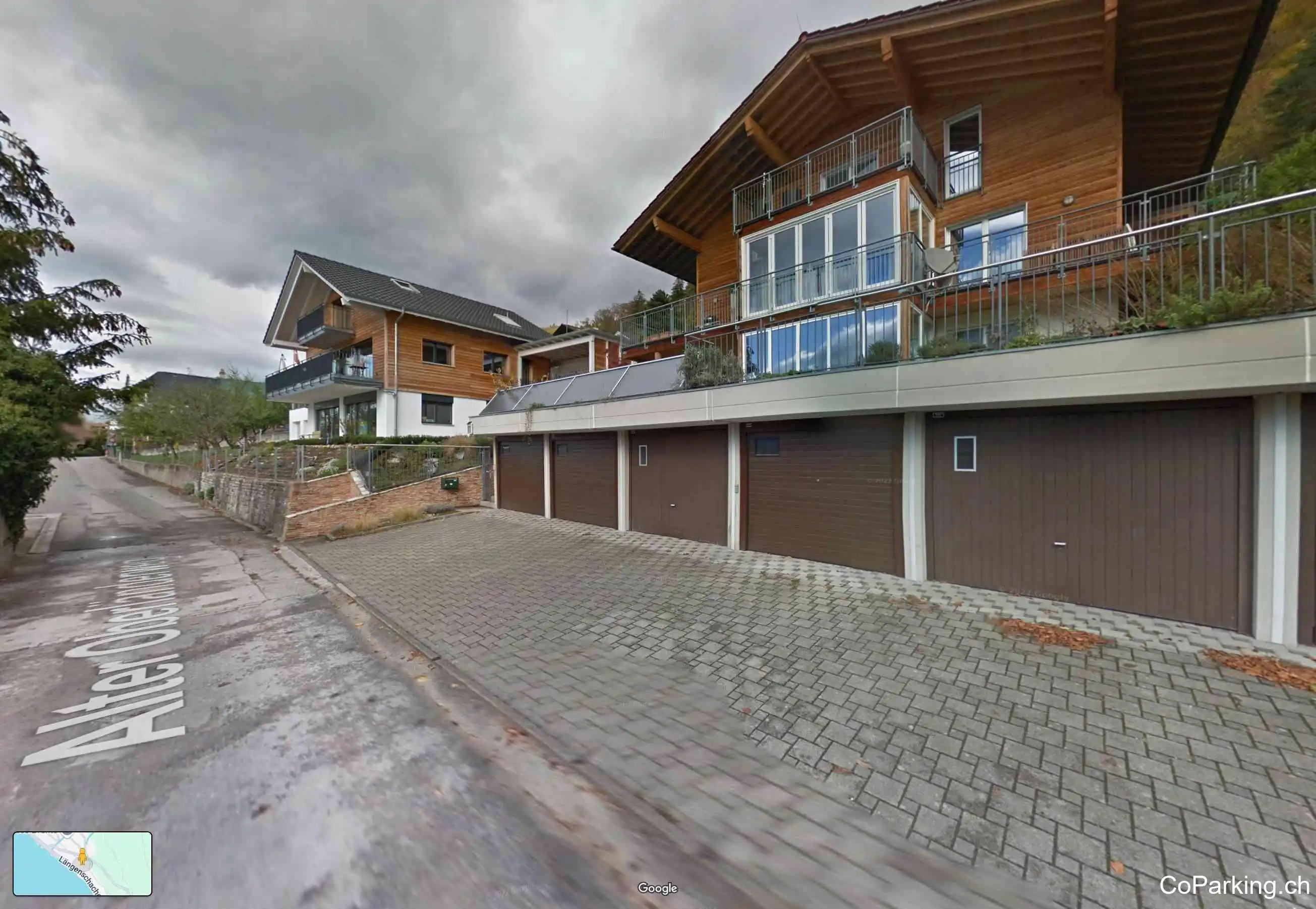 Parking Alter Oberländerweg, Alter Oberländerweg, Oberhofen am Thunersee, 3653