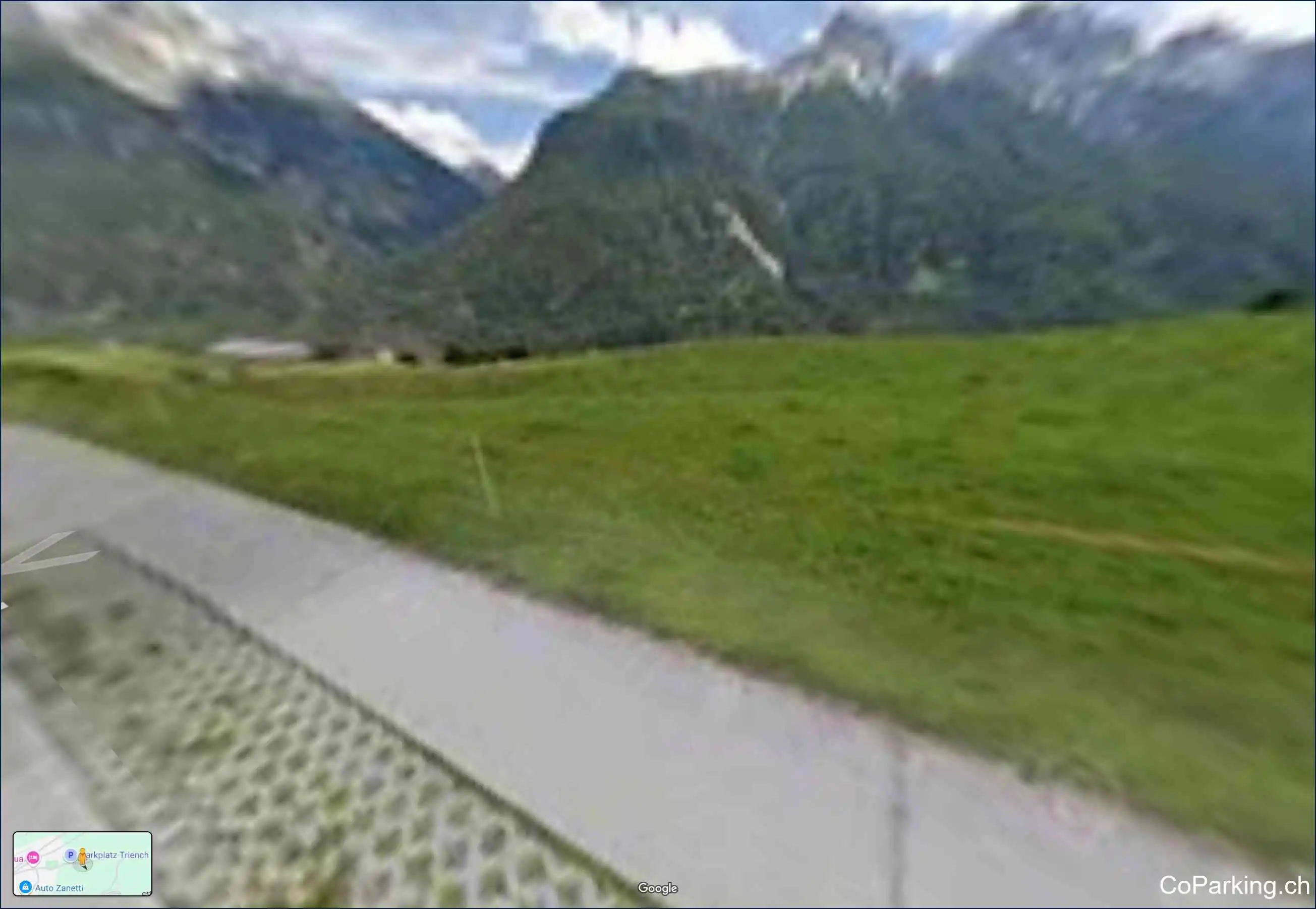 Parking Via Sot, Via Sot/Spinatscha, Sent, 7554