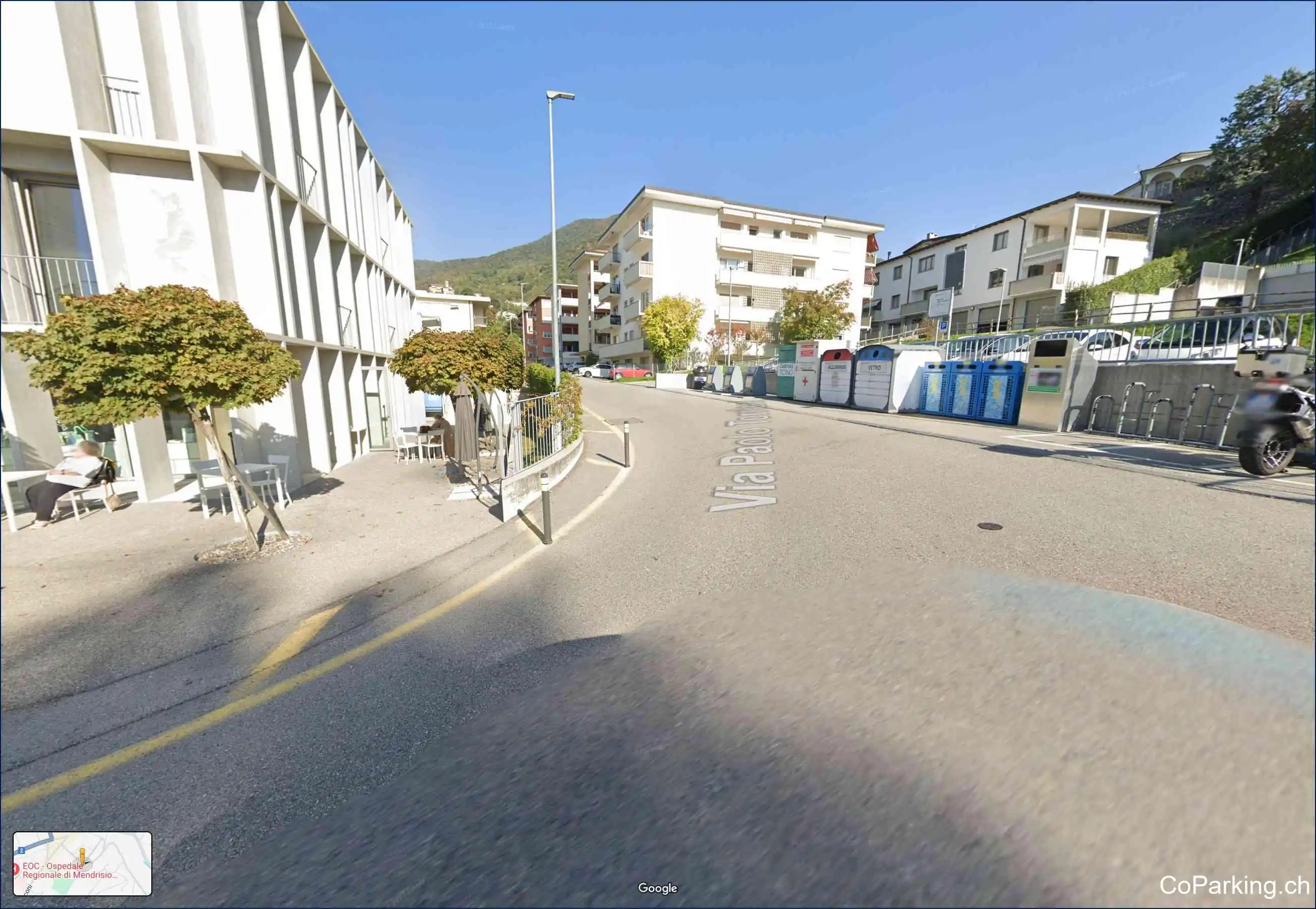 Parking Via Paolo Torriani, Via Paolo Torriani, Mendrisio, 6872