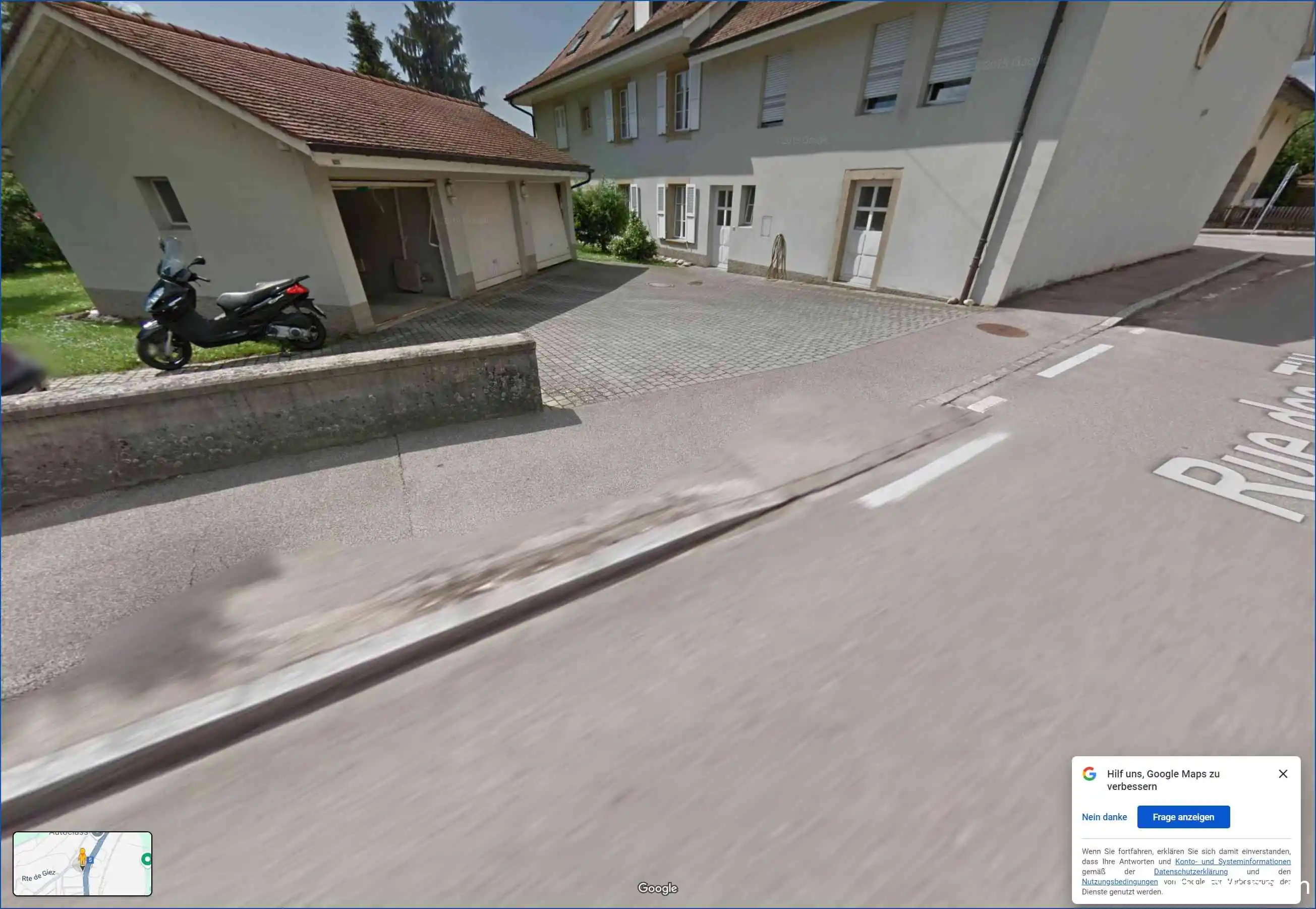 Parking Rue des Tilleuls, Rue des Tilleuls, Grandson, 1422