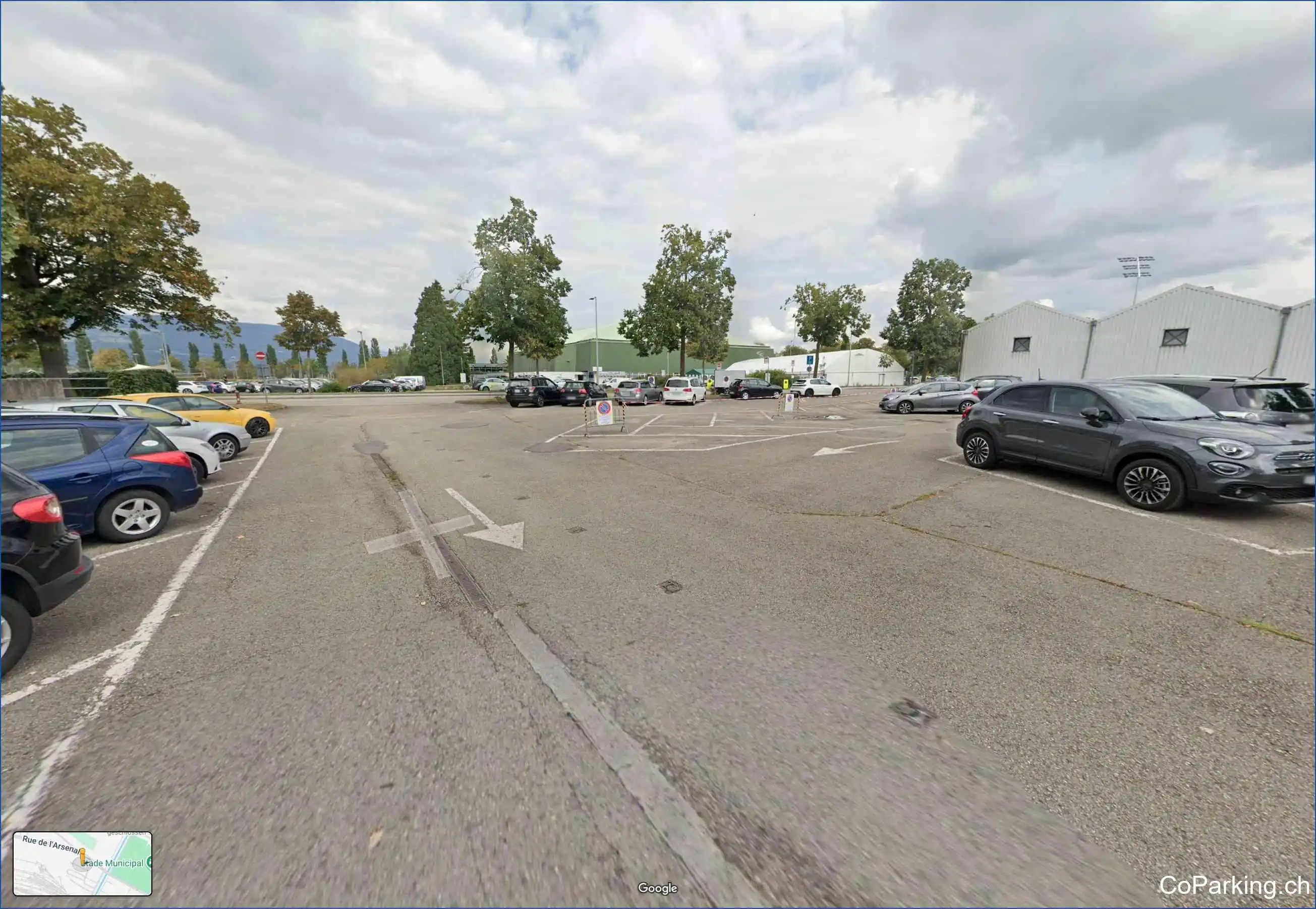 Parking Av. de l'Hippodrome, Avenue de l'Hippodrome, Yverdon-les-Bains, 1401