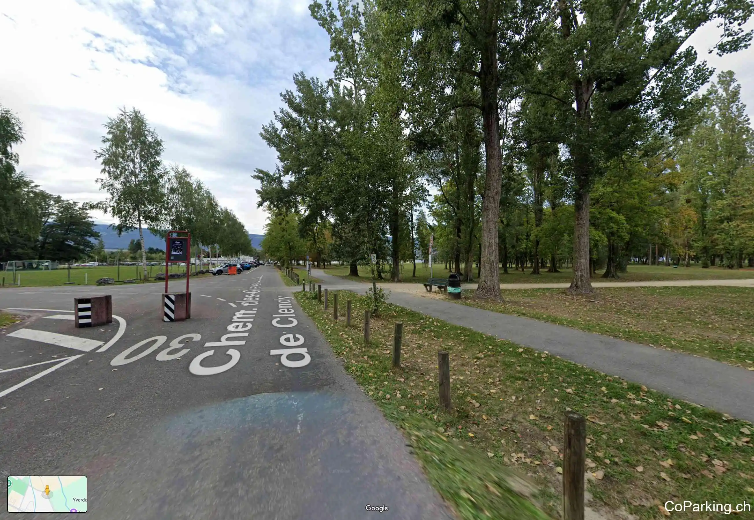 Parking Chemin de la Grève de Clendy