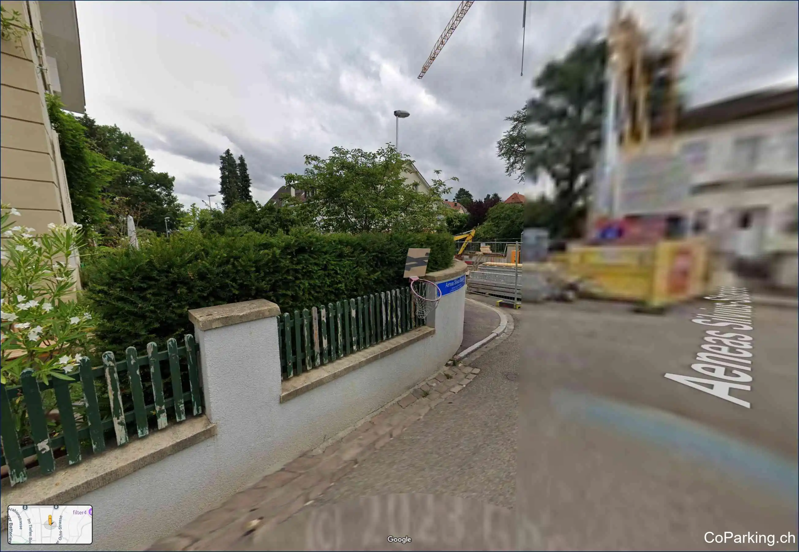 Parking Aeneas Silvius-Str., Aeneas Silvius-Strasse, Basel, 4059
