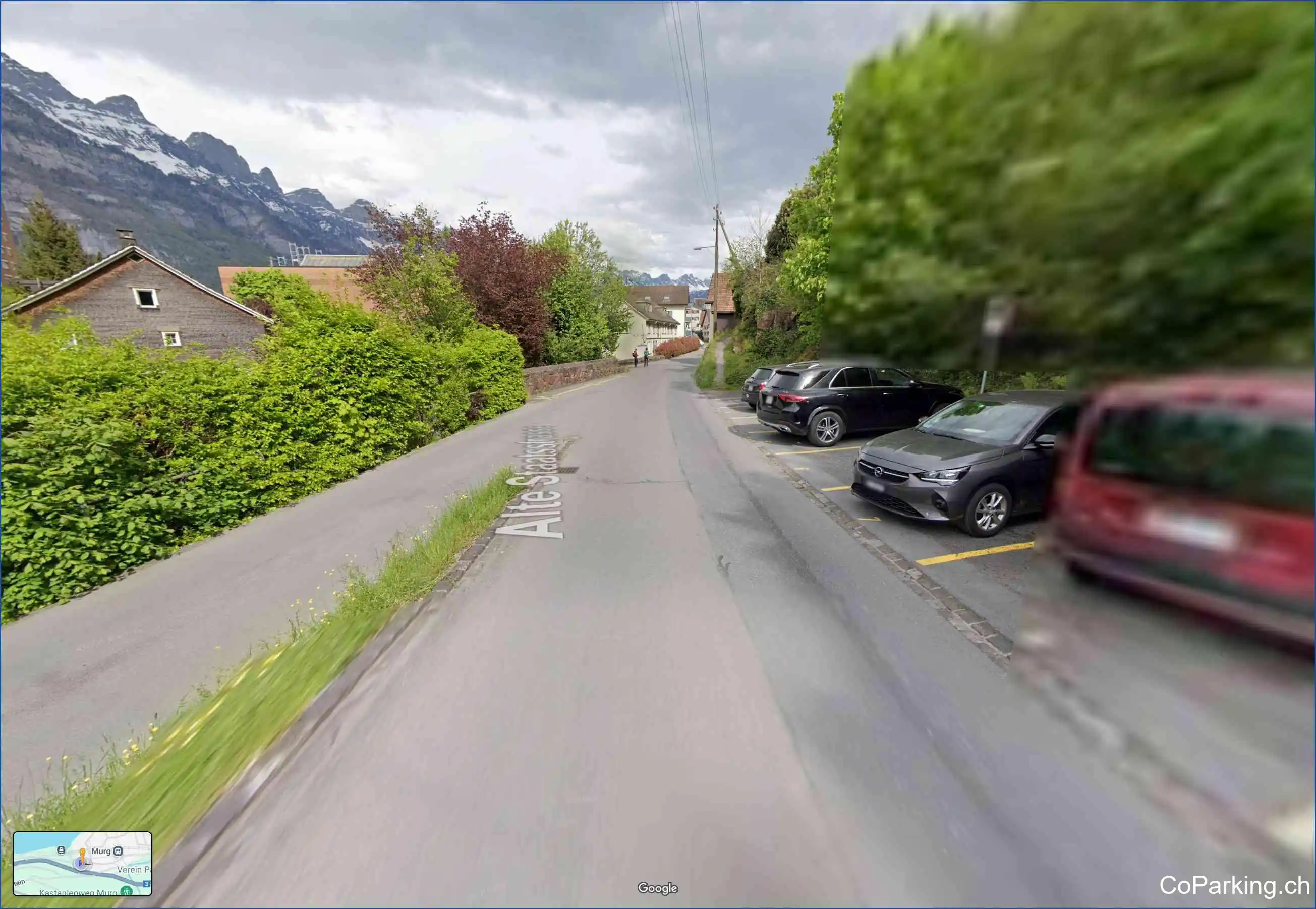 Parking Alte Staatsstr., Alte Staatsstrasse, Murg, 8877