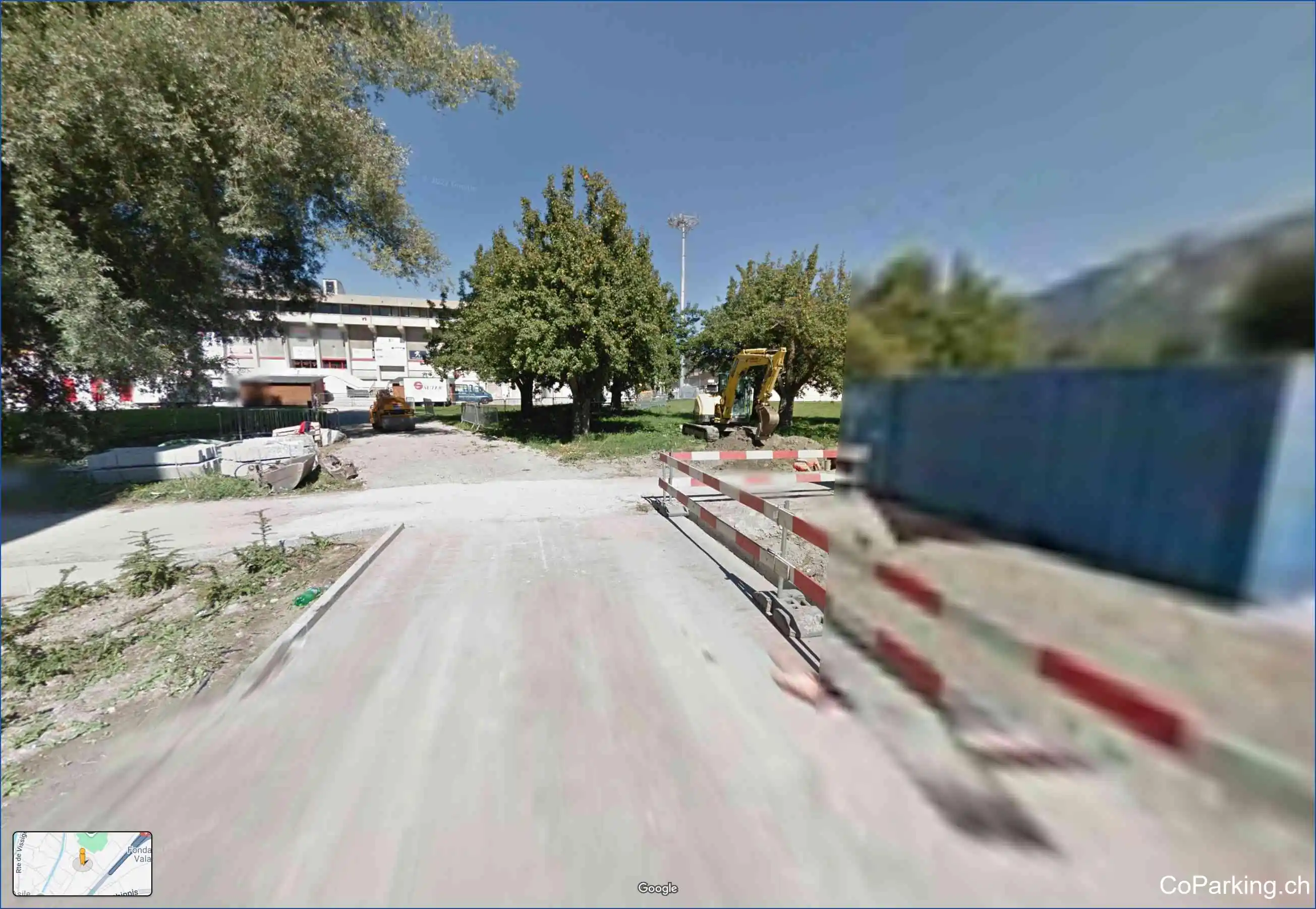 Parking Av. du Bietschhorn, Avenue du Bietschhorn, Sion, 1950