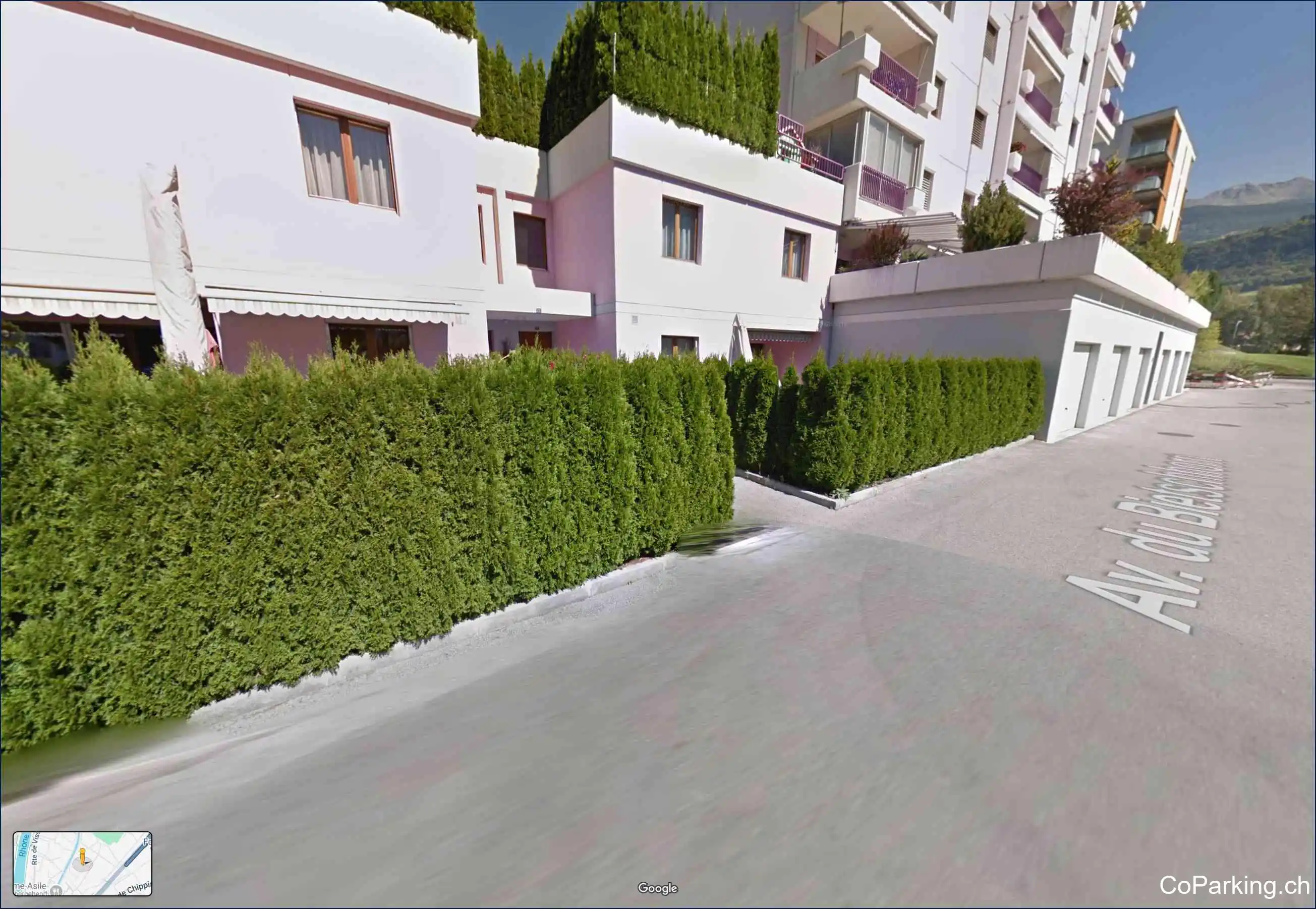 Parking Av. du Bietschhorn, Avenue du Bietschhorn, Sion, 1950