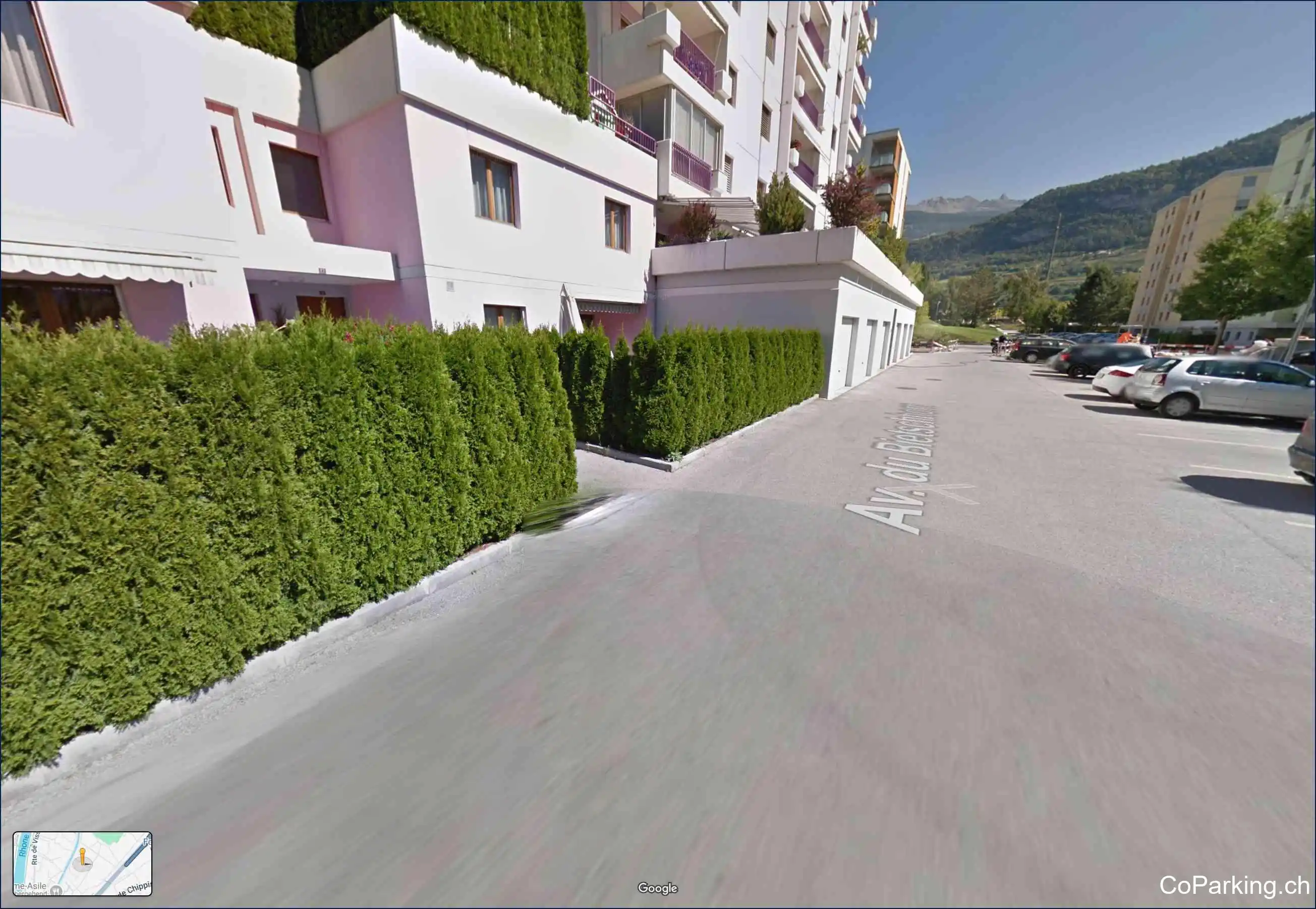 Parking Av. du Bietschhorn, Avenue du Bietschhorn, Sion, 1950