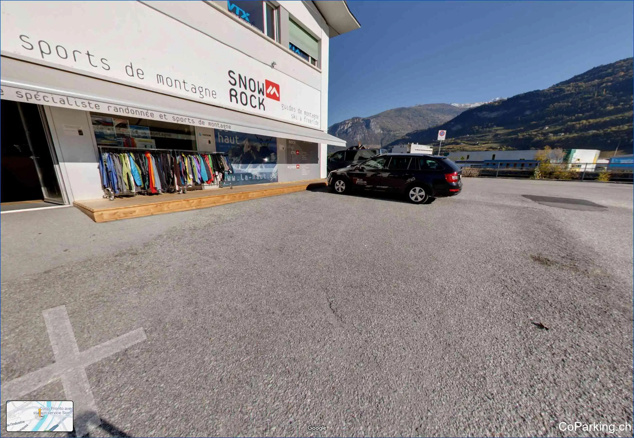 Parking Rue de l'Industrie, Rue de l'Industrie, Sion, 1950