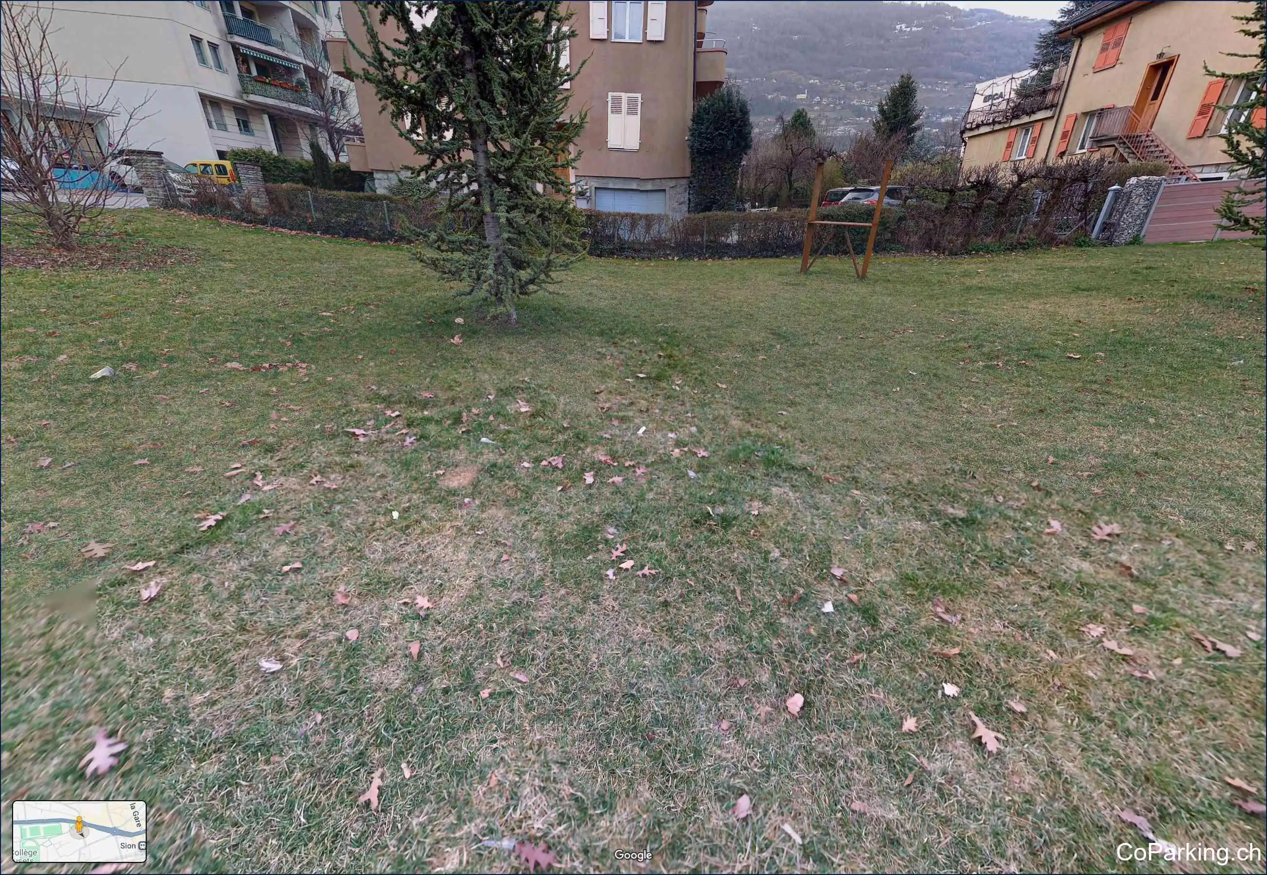 Parking Av. de France, Avenue de France, Sion, 1950