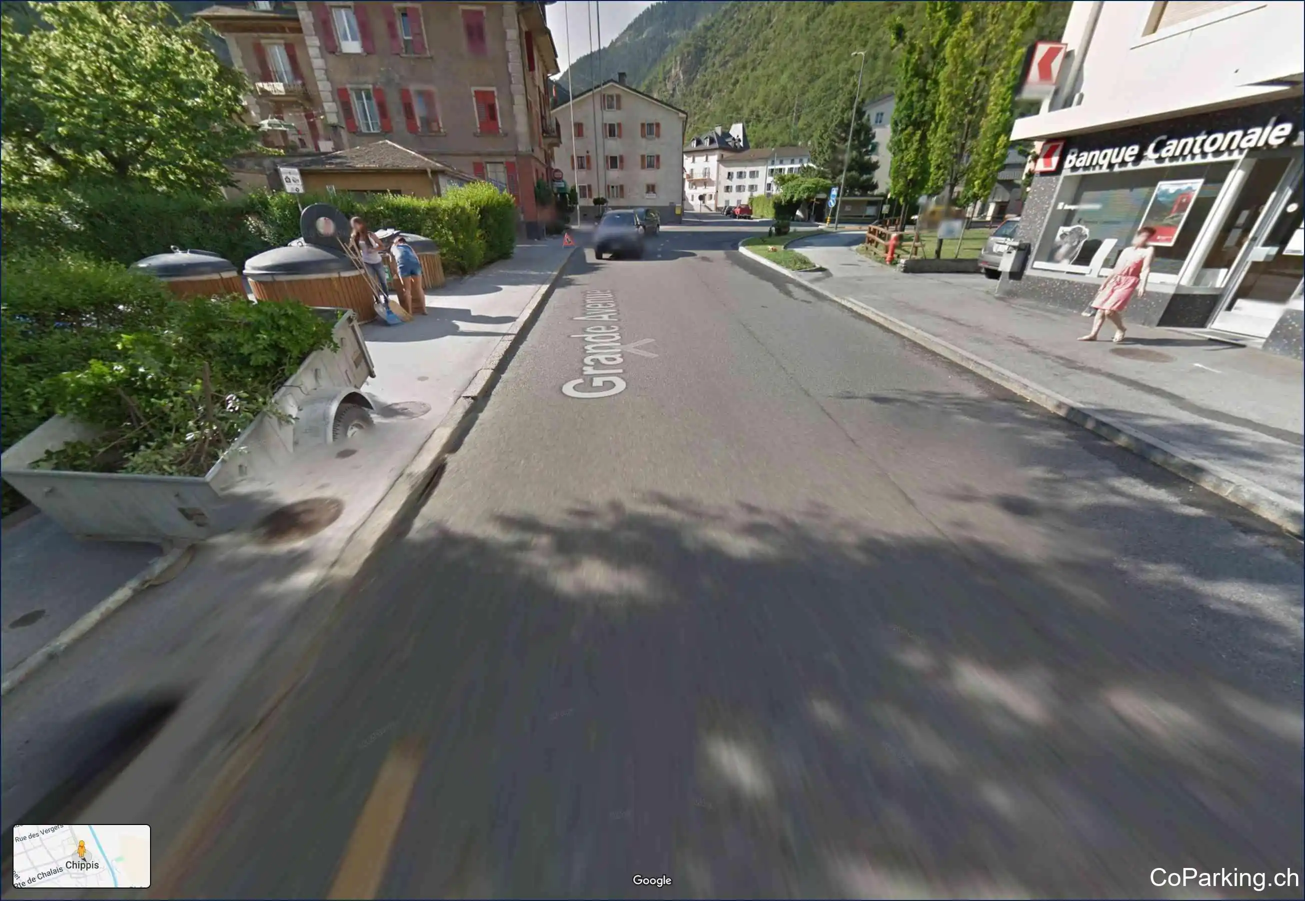 Parking Grande Avenue, Grande Avenue, Sierre, 3960