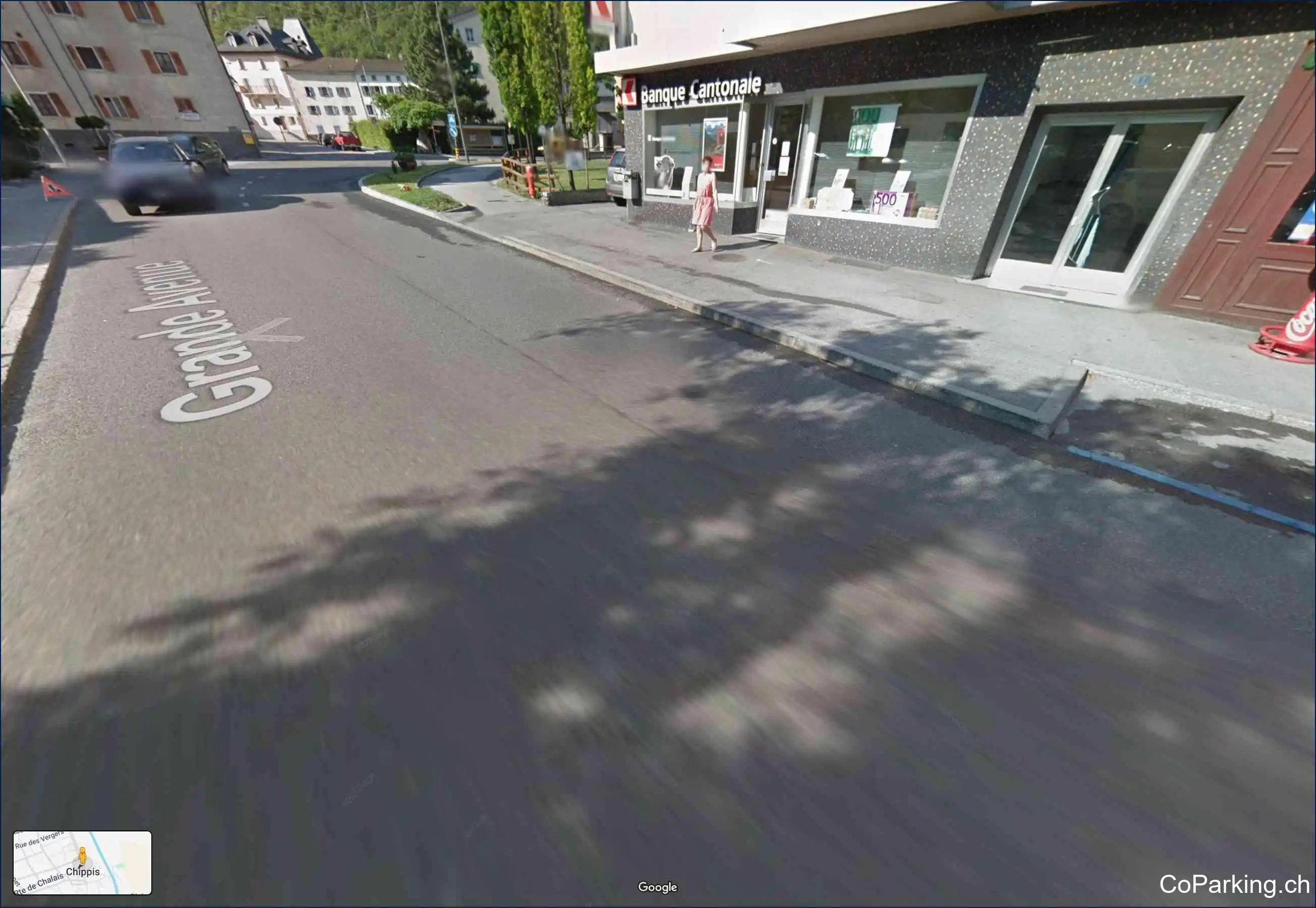 Parking Grande Avenue, Grande Avenue, Sierre, 3960