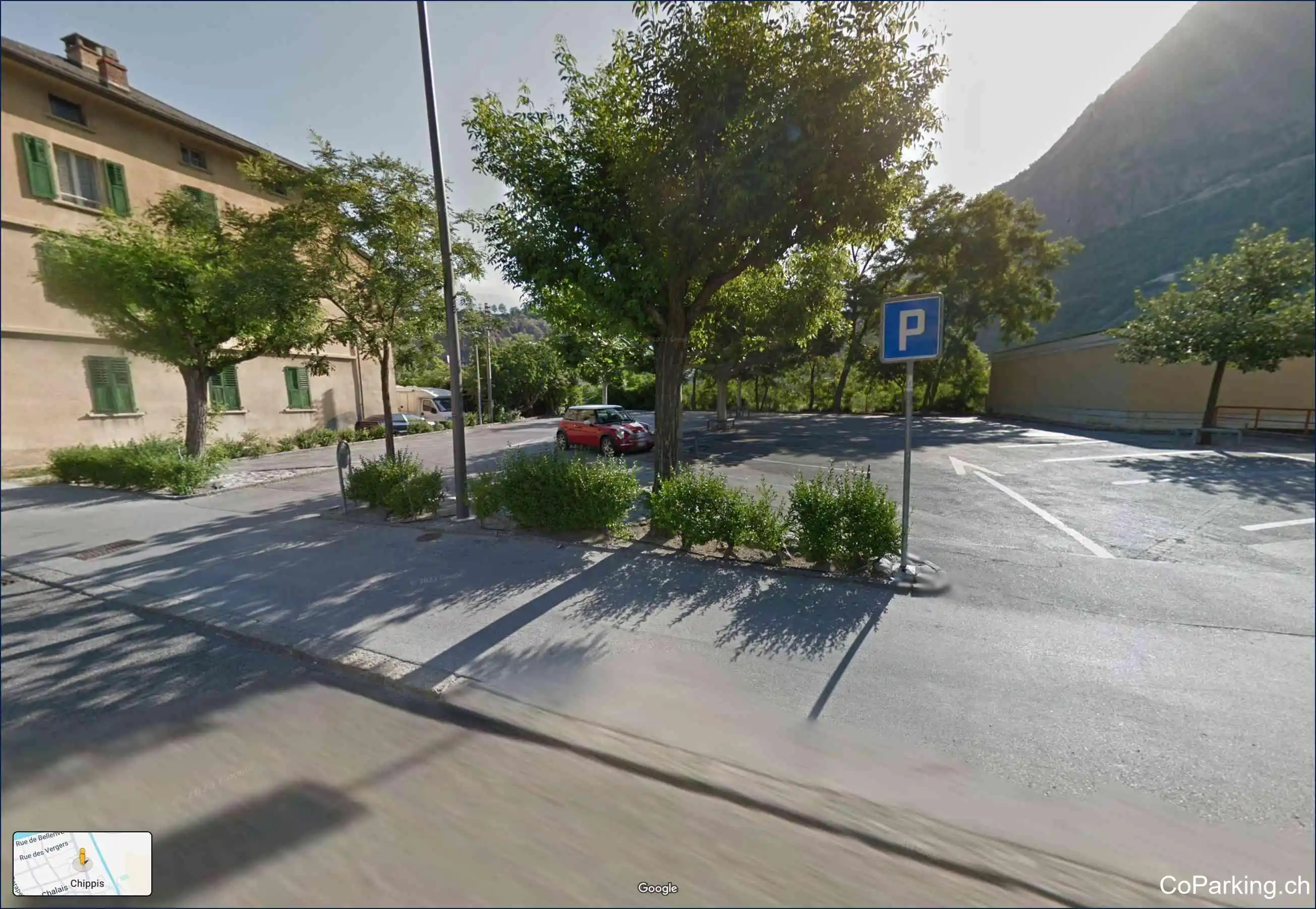 Parking Grande Avenue, Grande Avenue, Sierre, 3960