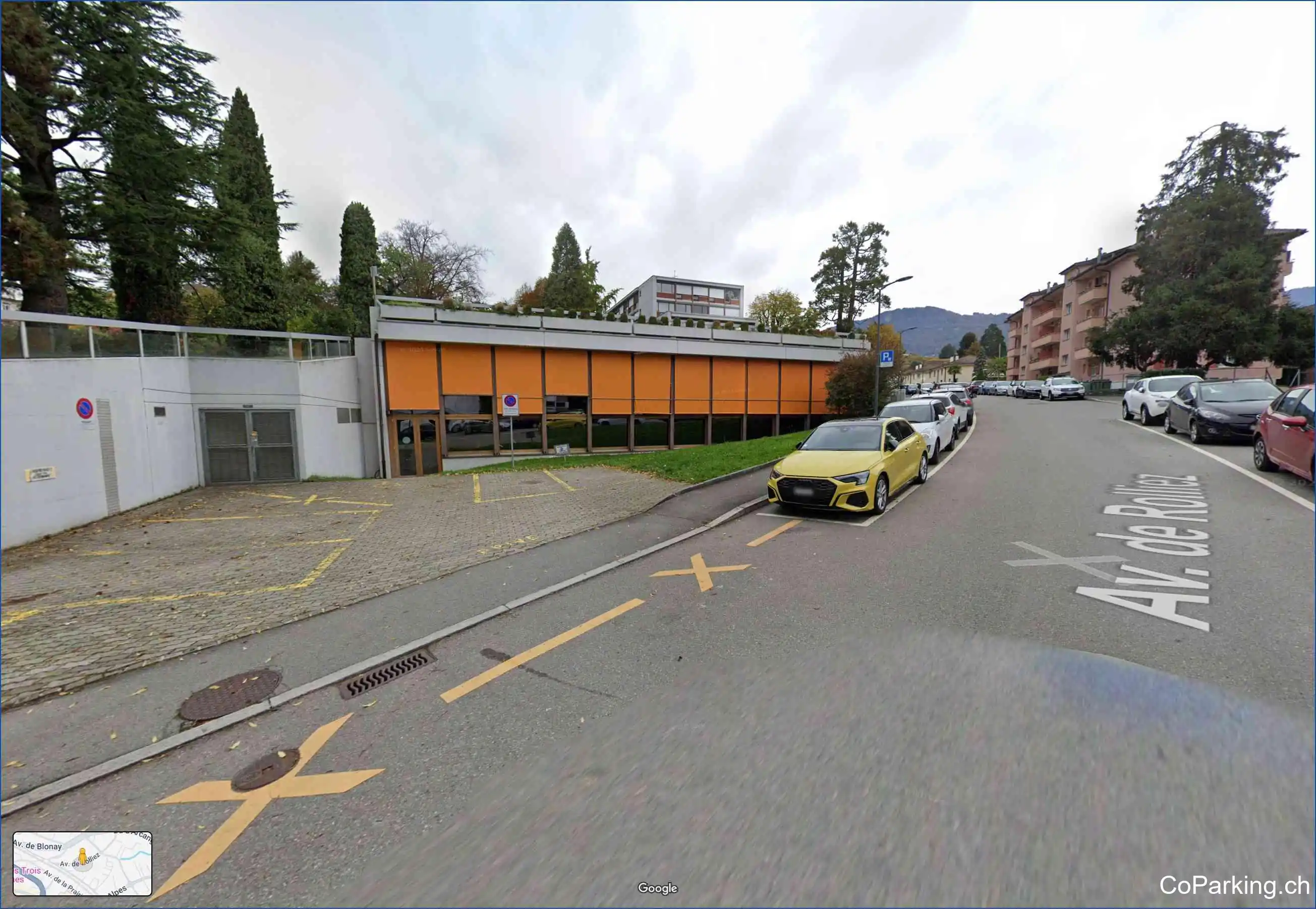 Parking Av. de Rolliez, Avenue de Rolliez, Vevey, 1800