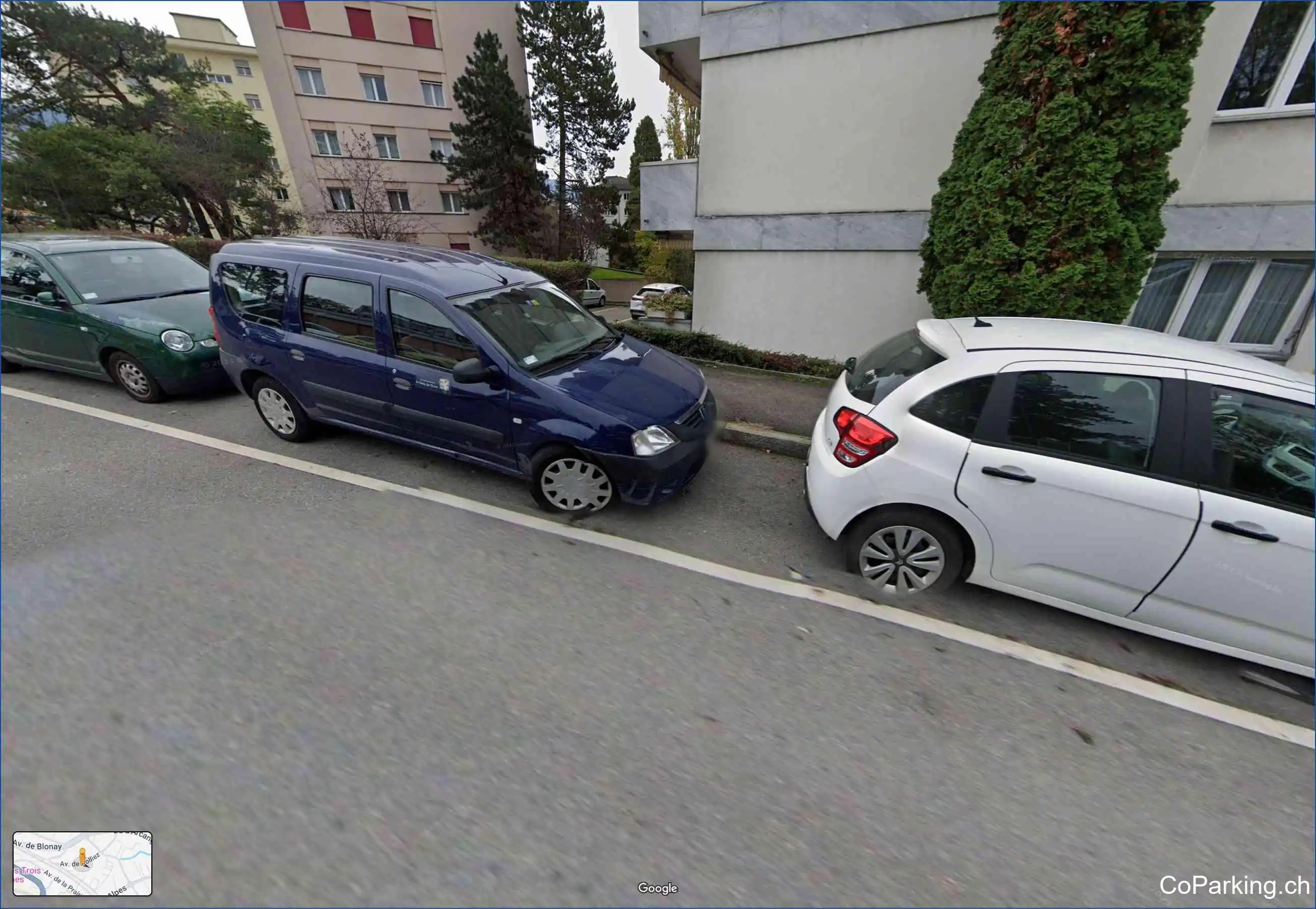 Parking Av. de Rolliez, Avenue de Rolliez, Vevey, 1800