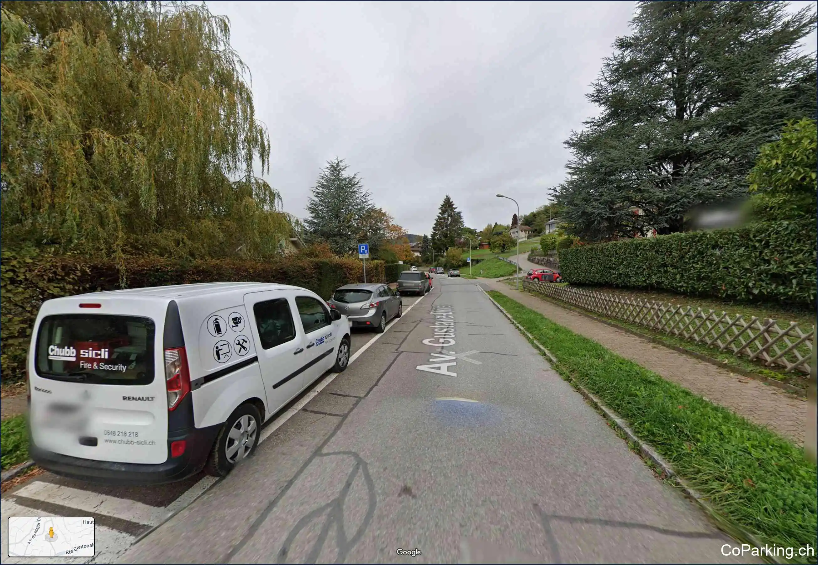Parking Av. Gustave-Doret, Avenue Gustave-Doret, Vevey, 1800
