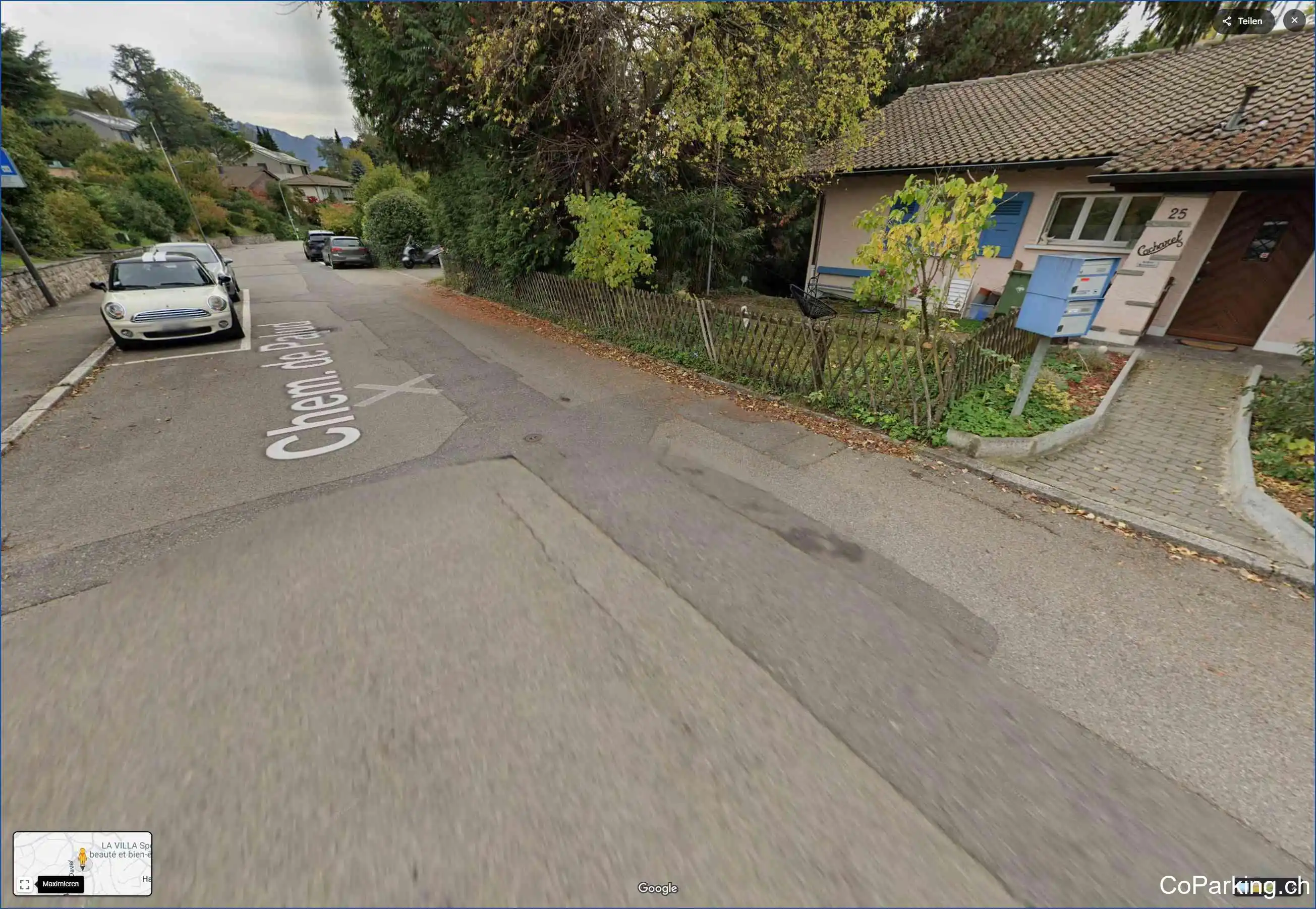 Parking Chemin de Palud, Chemin de Palud, Vevey, 1800
