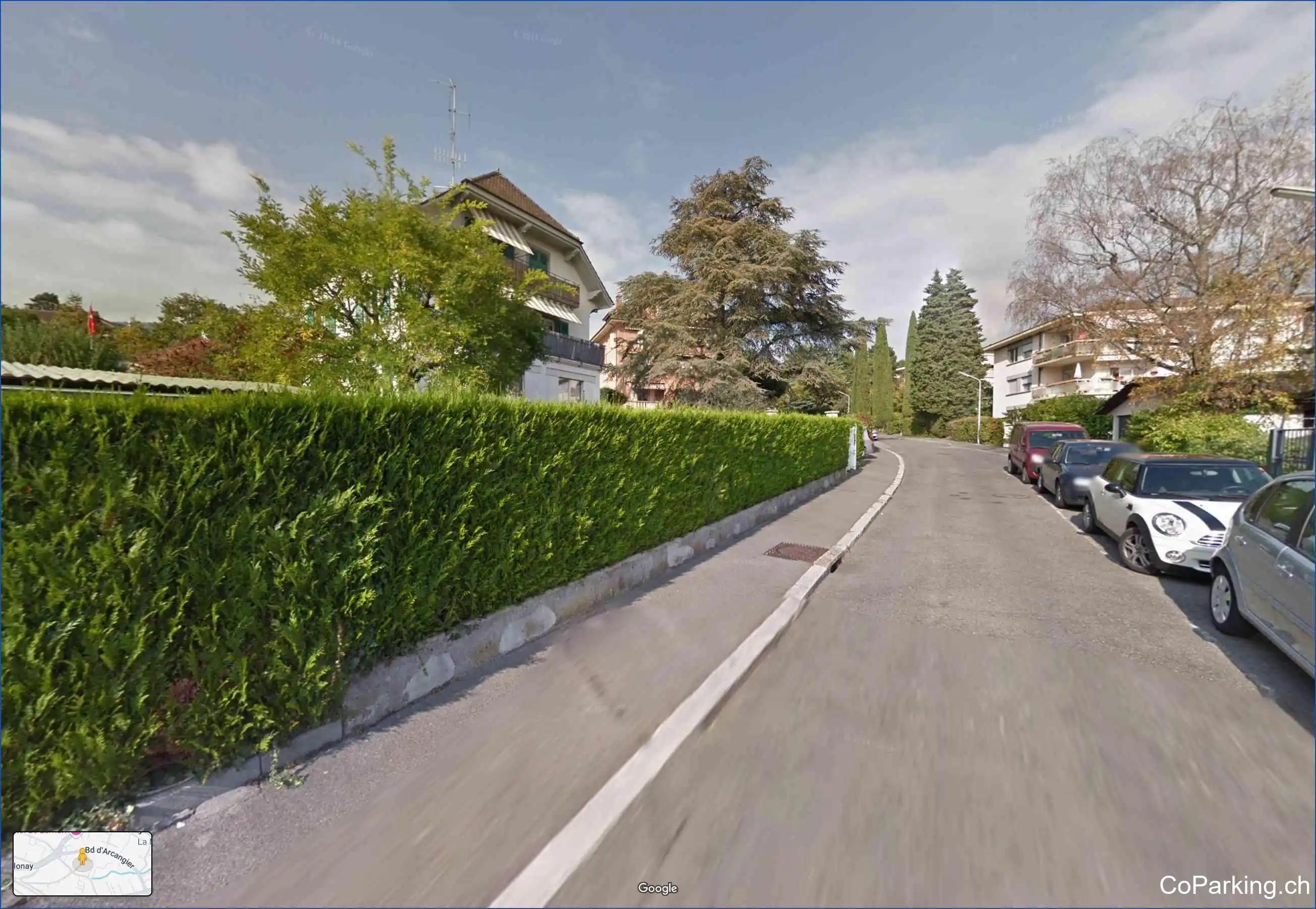 Parking Av. de Rolliez, Avenue de Rolliez, Vevey, 1814