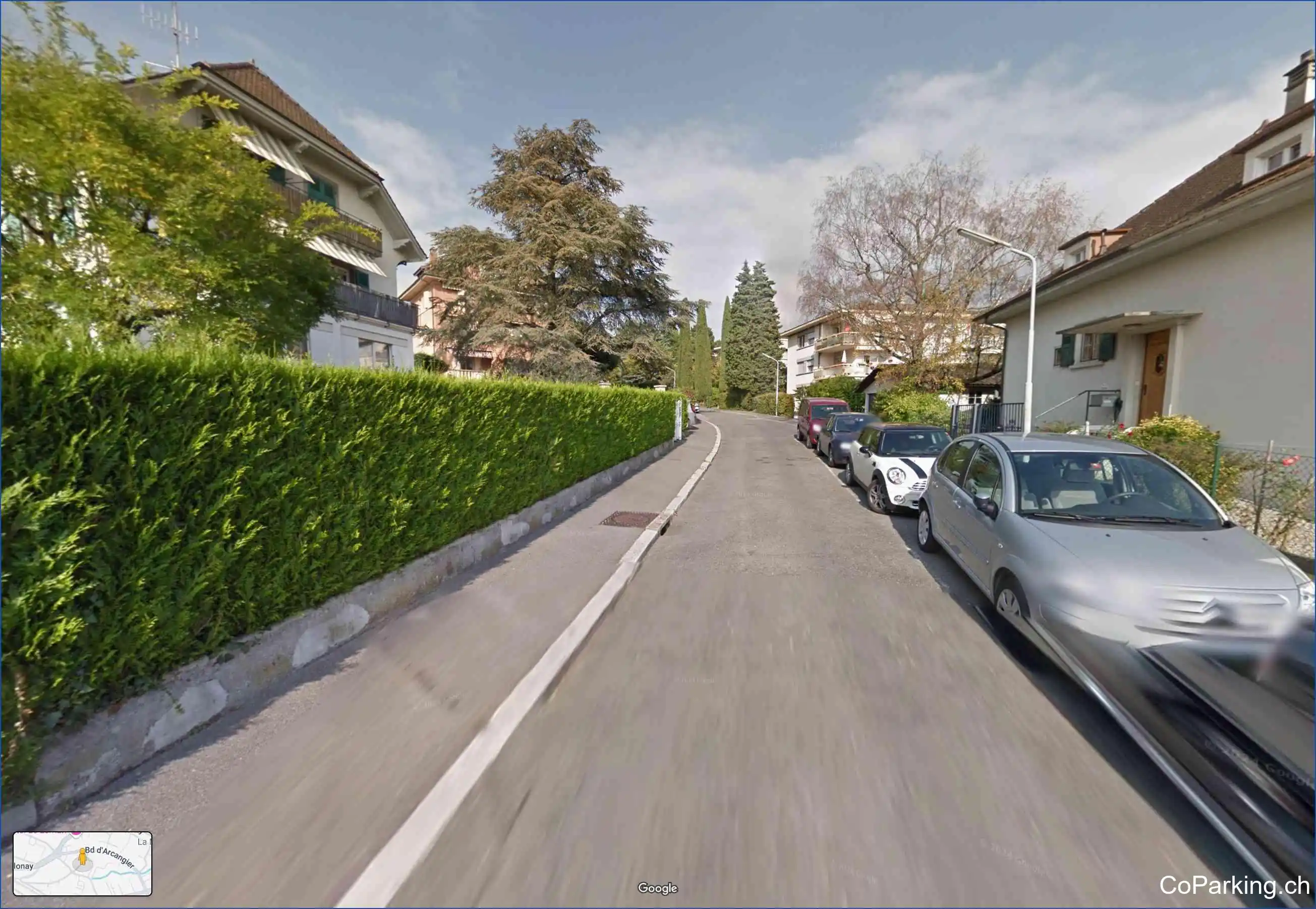 Parking Av. de Rolliez, Avenue de Rolliez, Vevey, 1814