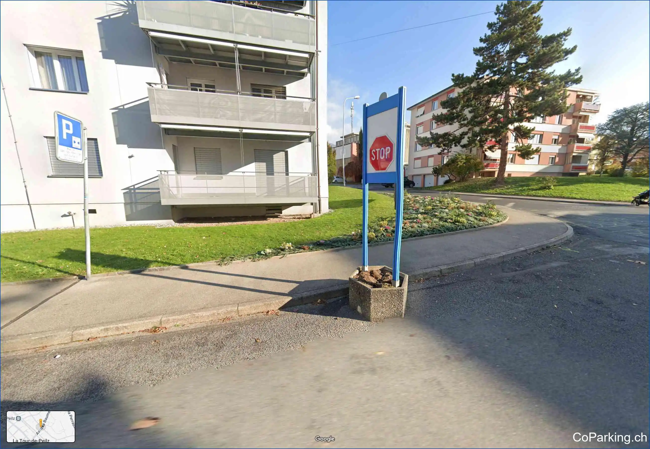 Parking Av. de Bel-Air, Avenue de Bel-Air, La Tour-de-Peilz, 1814