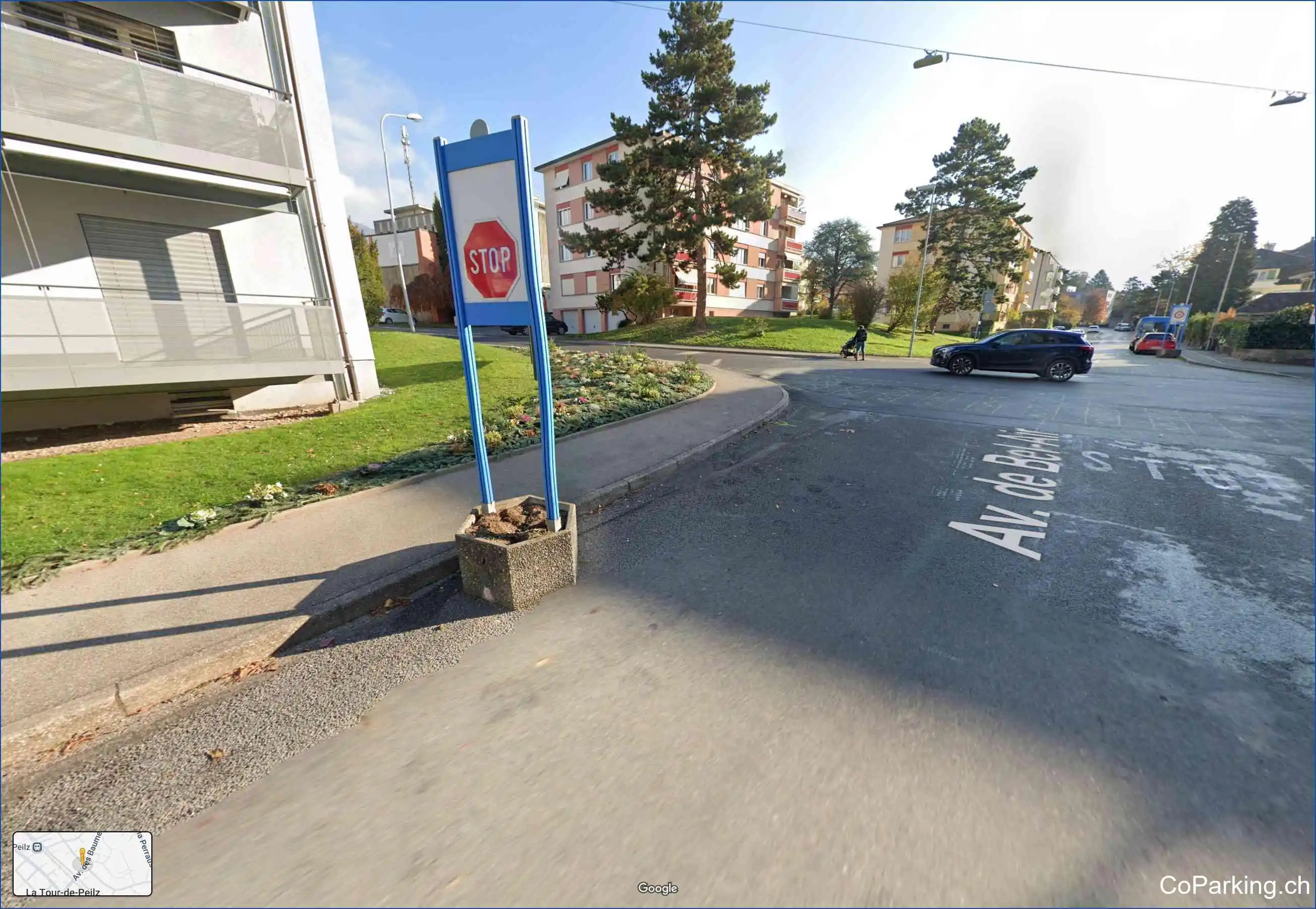 Parking Av. de Bel-Air, Avenue de Bel-Air, La Tour-de-Peilz, 1814
