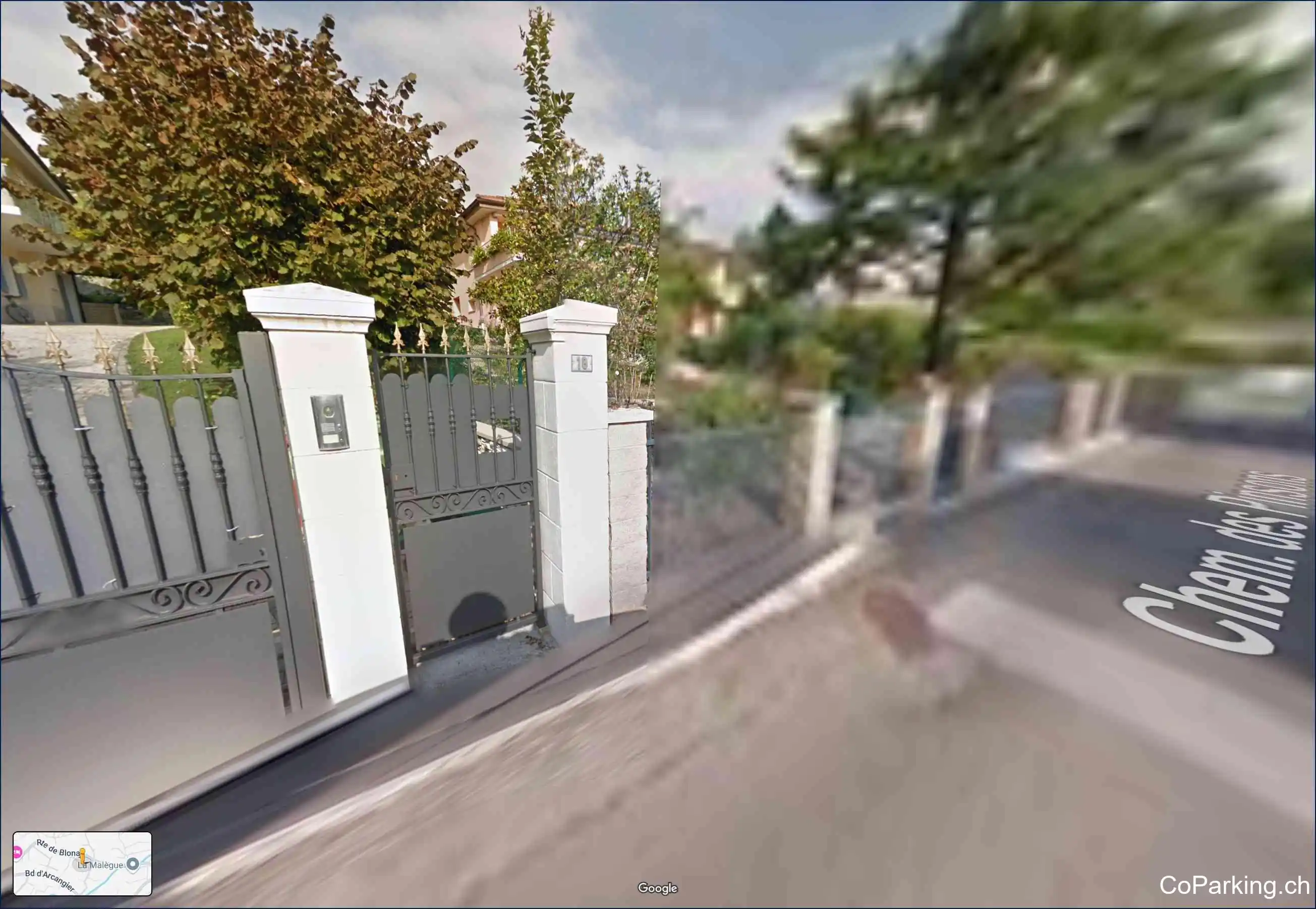 Parking Chemin des Pinsons, Chemin des Pinsons, Vevey, 1800