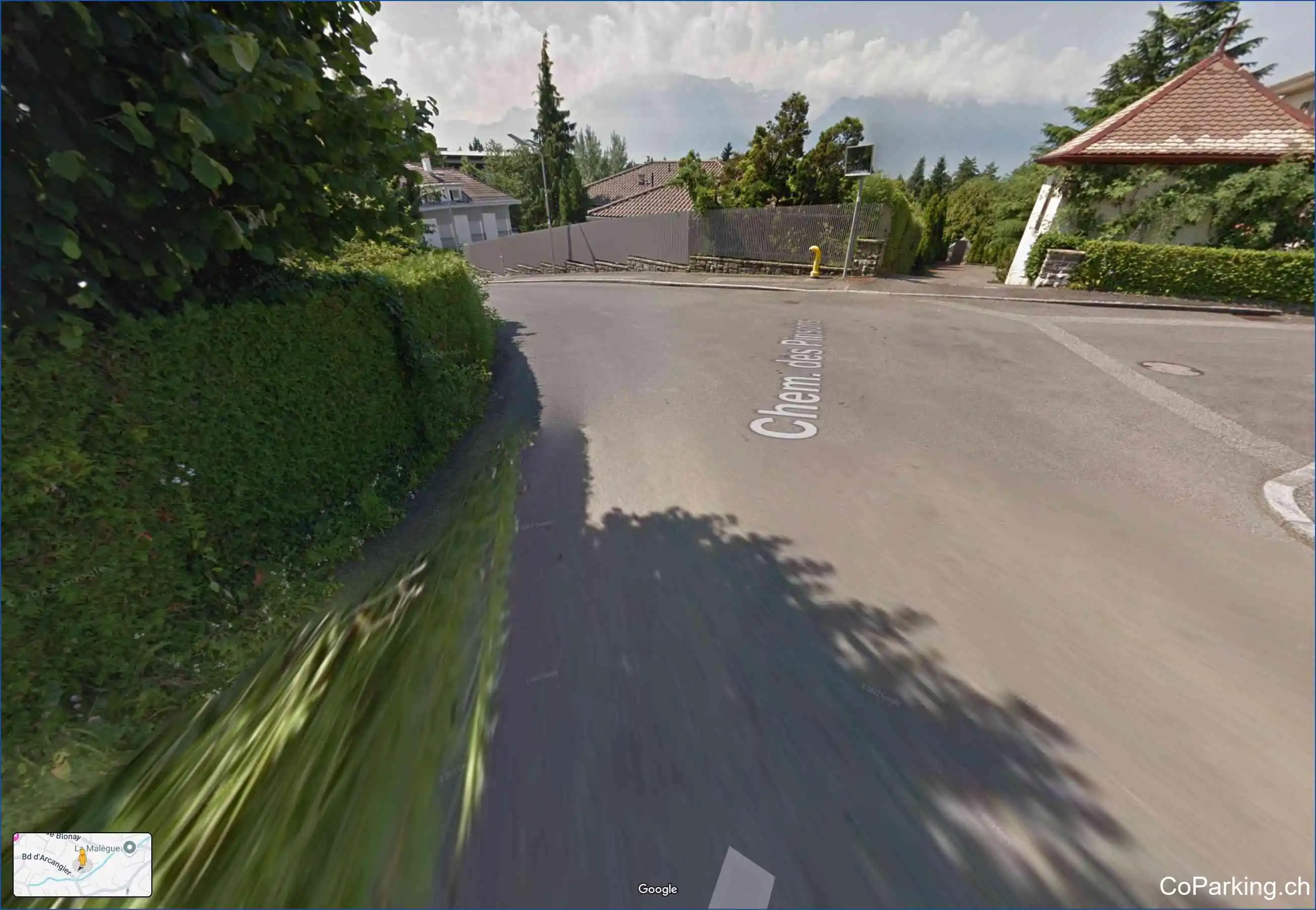 Parking Chemin des Pinsons, Chemin des Pinsons, Vevey, 1800