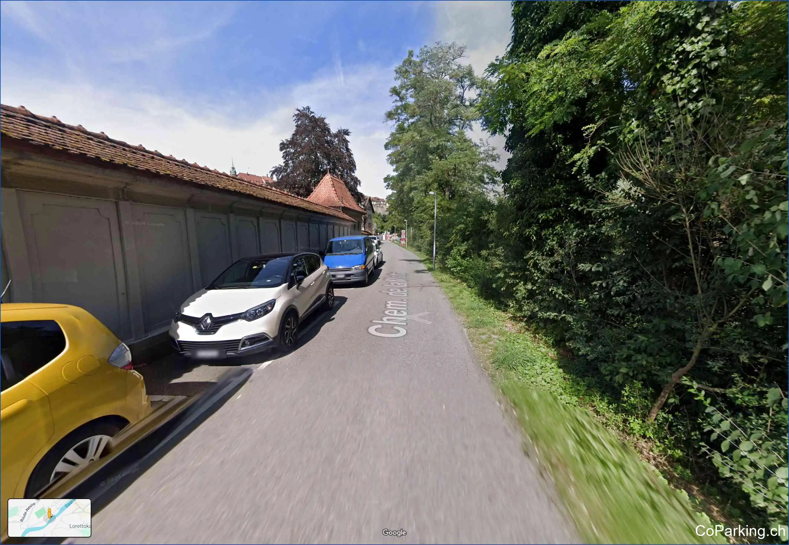 Parking Motta-Weg, Motta-Weg, Fribourg, 1700