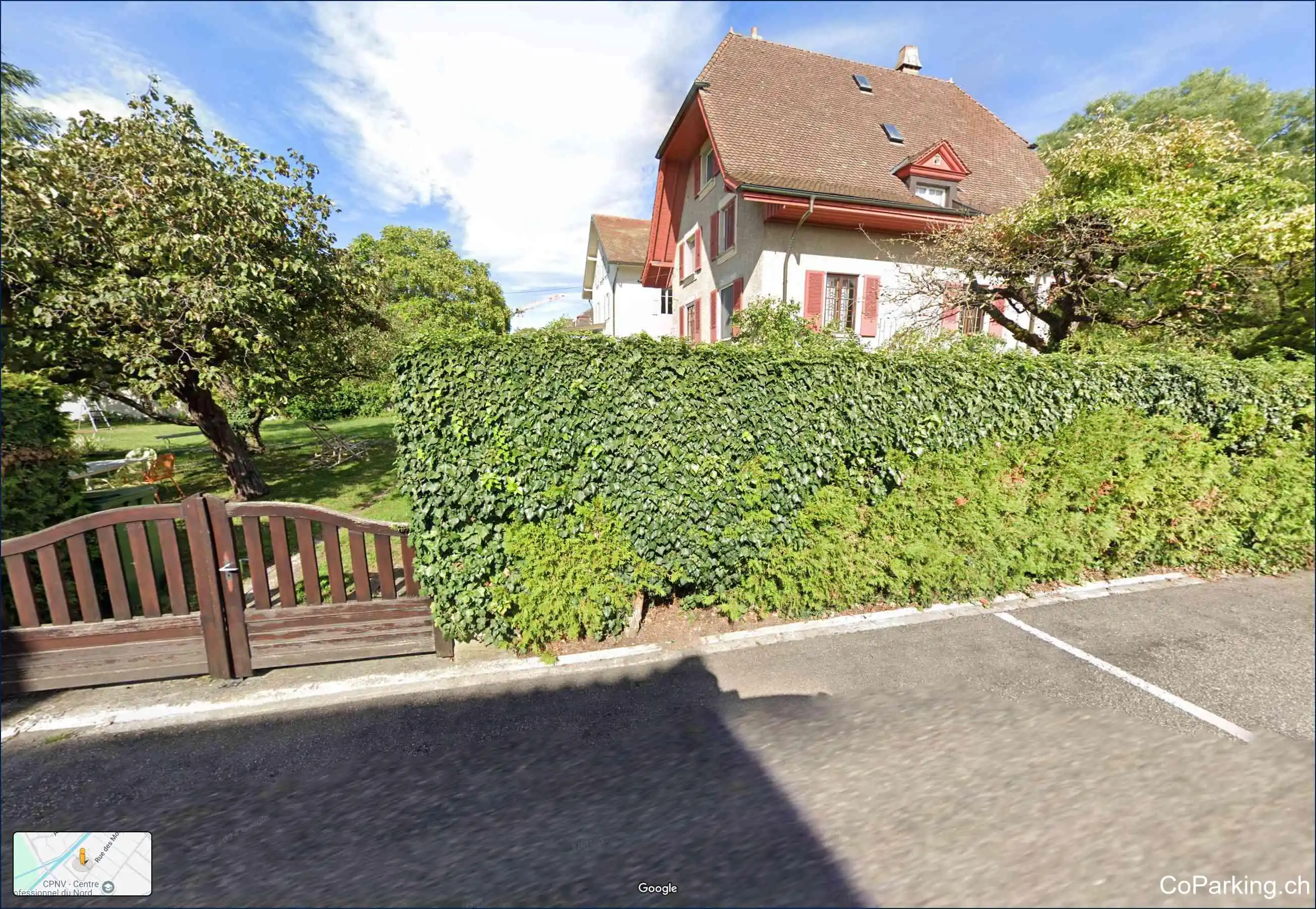 Parking Rue des Tilleuls, Rue des Tilleuls, Yverdon-les-Bains, 1400