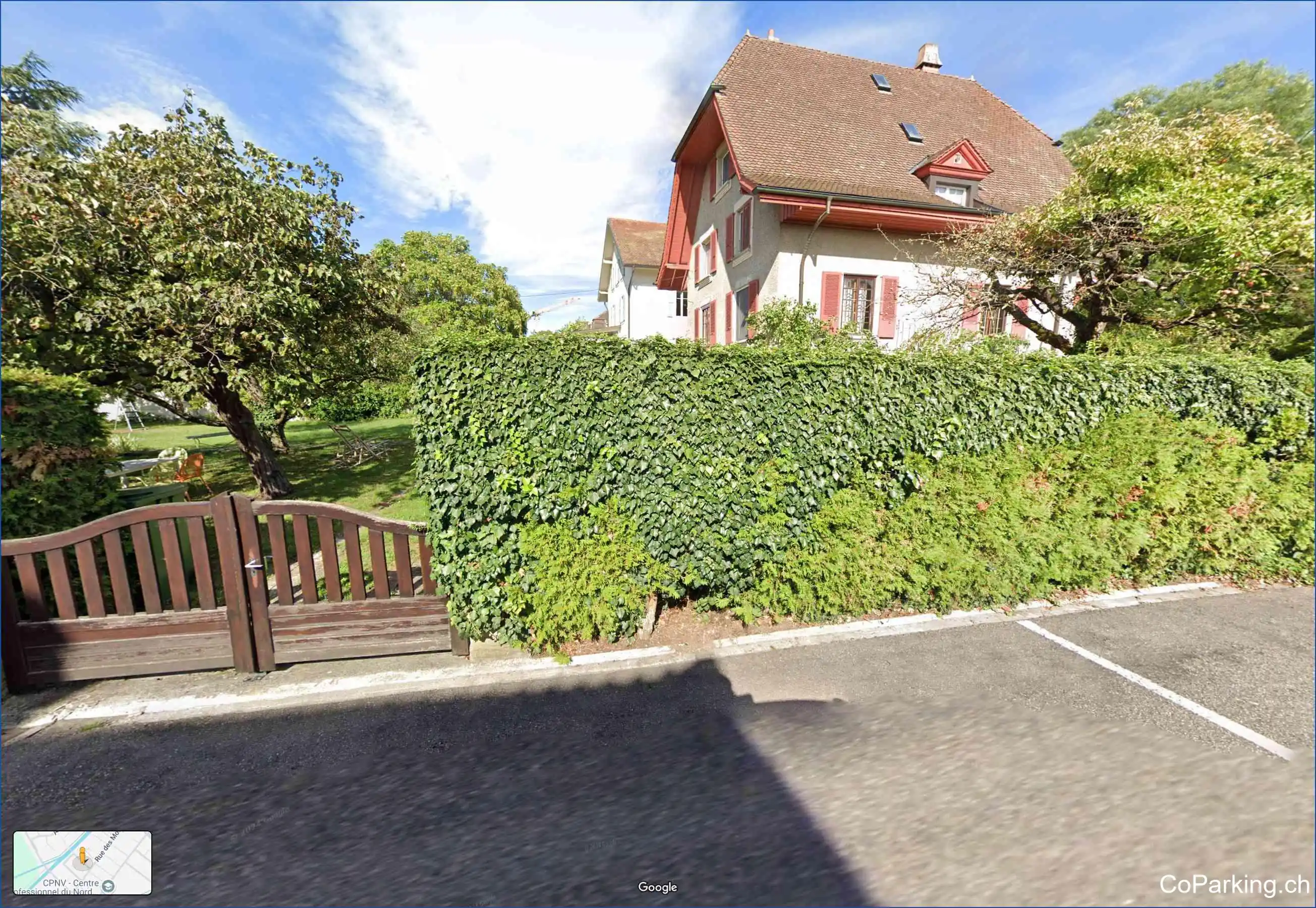Parking Rue des Tilleuls, Rue des Tilleuls, Yverdon-les-Bains, 1400