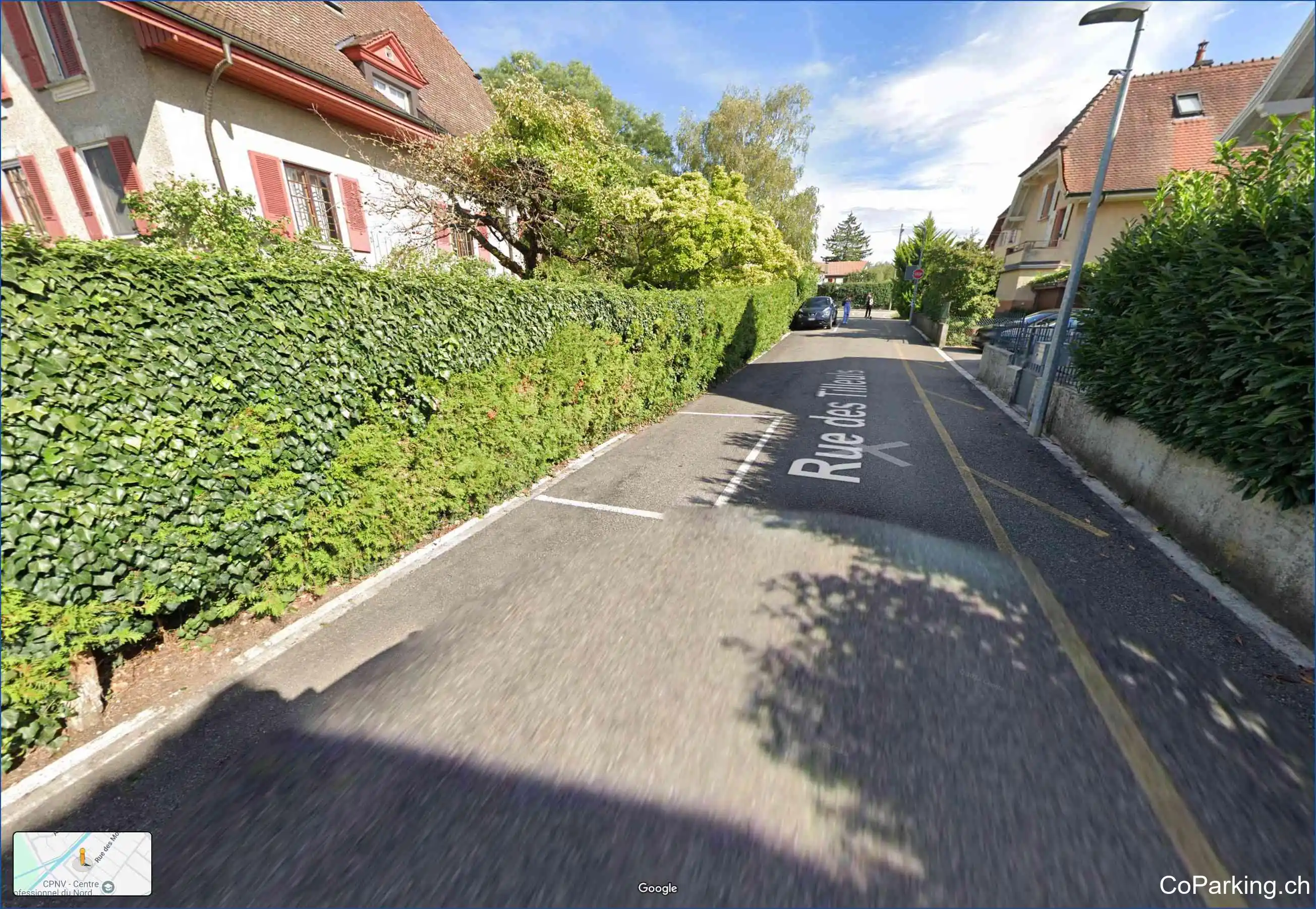 Parking Rue des Tilleuls, Rue des Tilleuls, Yverdon-les-Bains, 1400