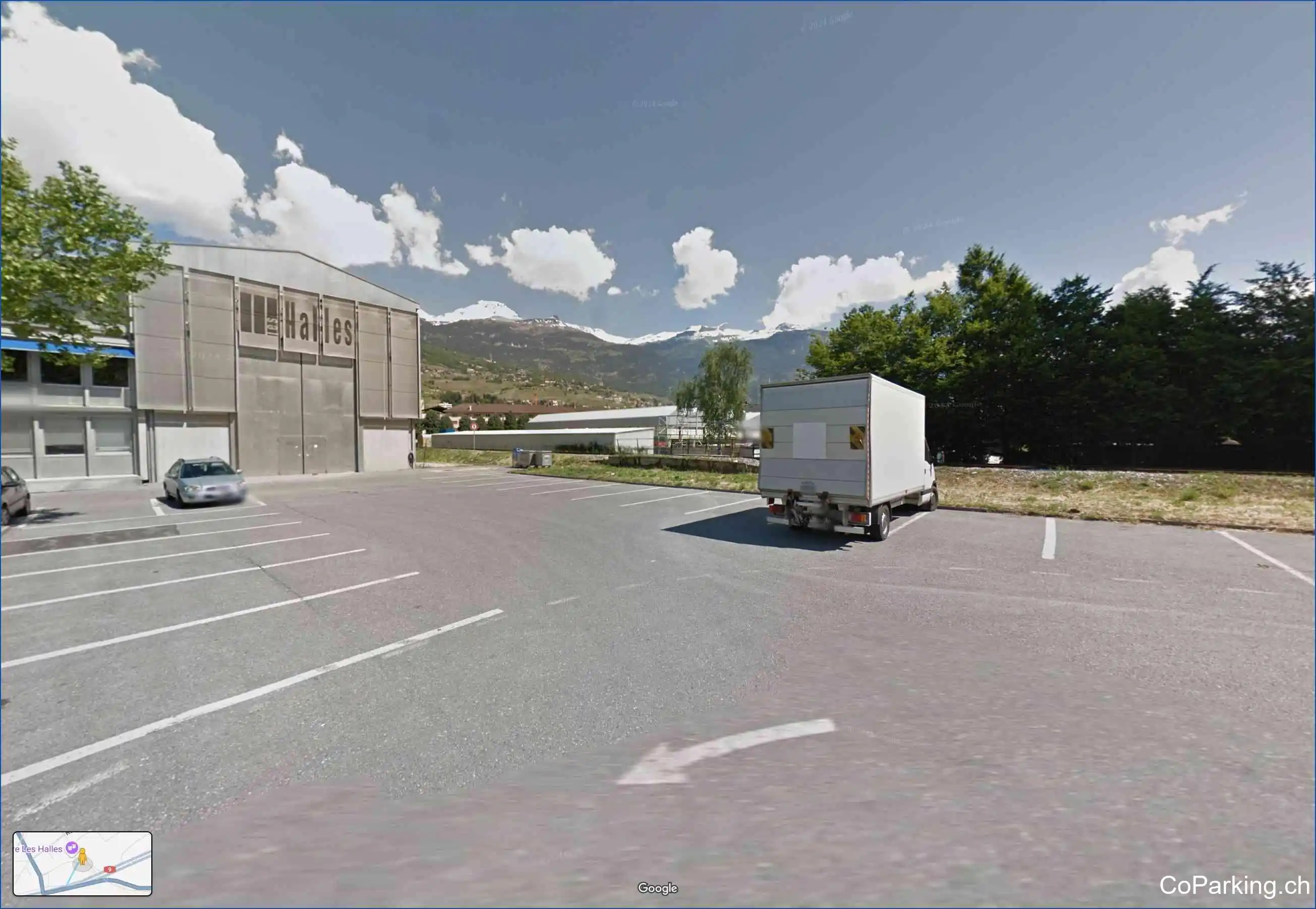 Parking Rte. de l'Ancien Sierre, Route de l'Ancien Sierre, Sierre, 3960