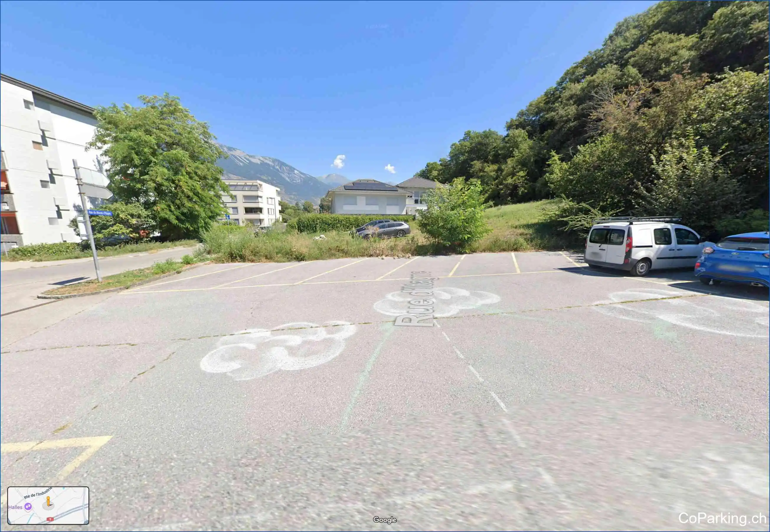 Parking Rue d'Itagne, Rue d'Itagne, Sierre, 3960